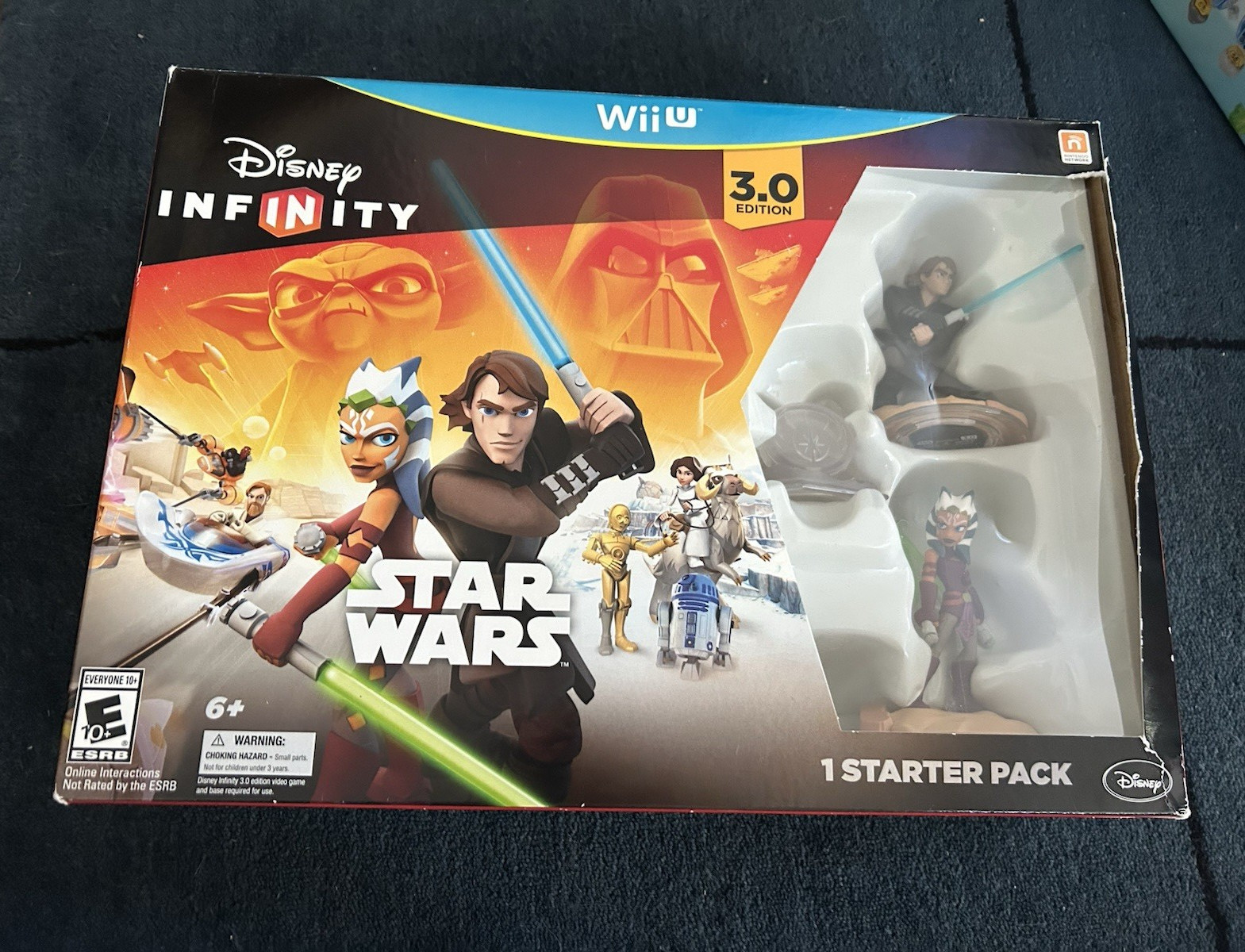 Disney Infinity 3.0 Edition Star Wars Wii U Starter Pack Base + Figures