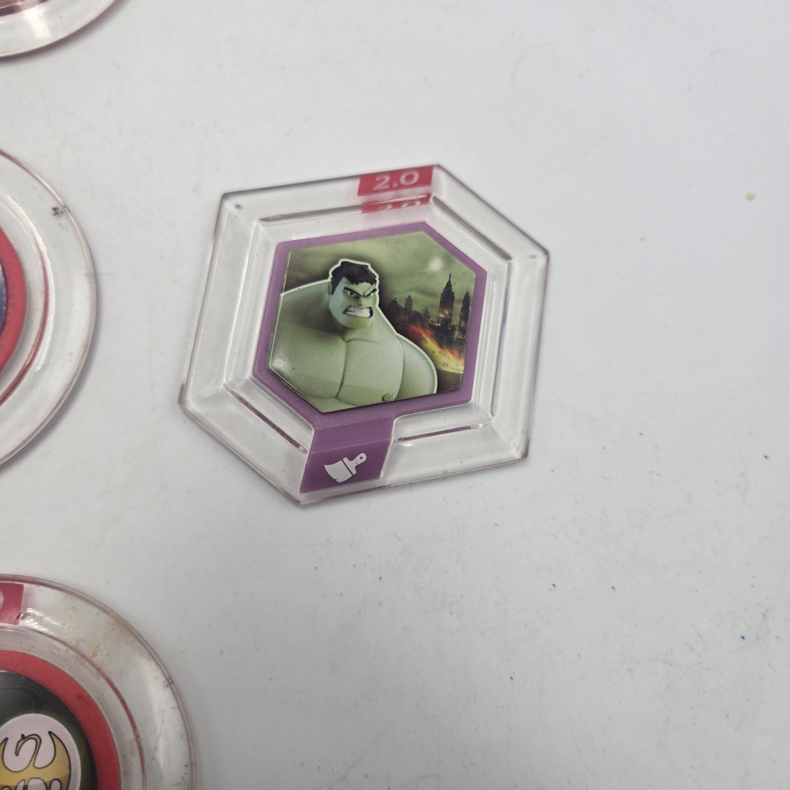 Power Discs DISNEY INFINITY 2.0 3.0 Lot of 10 Iron Man Hulk Cars