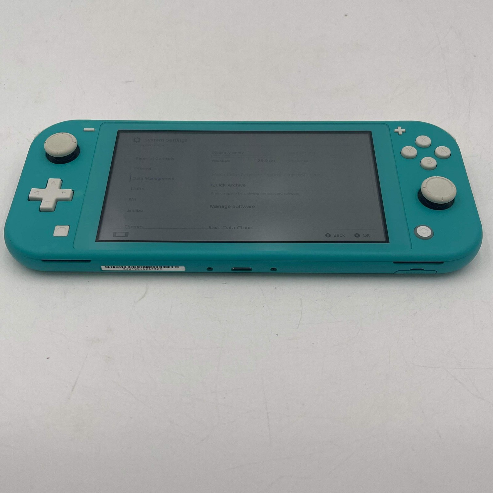Nintendo Switch Lite Handheld Game Console Only HDH-001 Turquoise