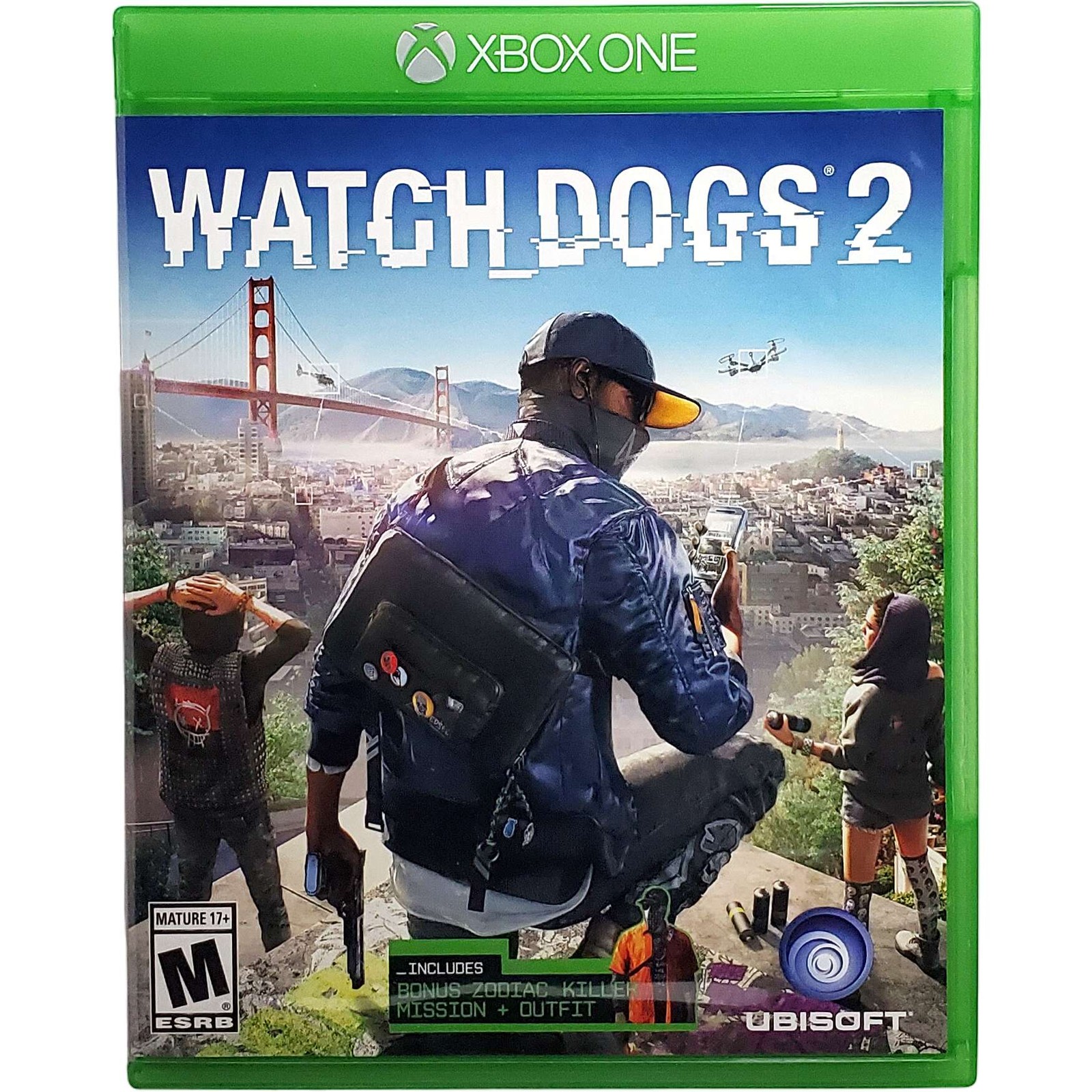 Watch Dogs 2 – Microsoft Xbox One Pristine Tested Authentic 1Y Guarantee