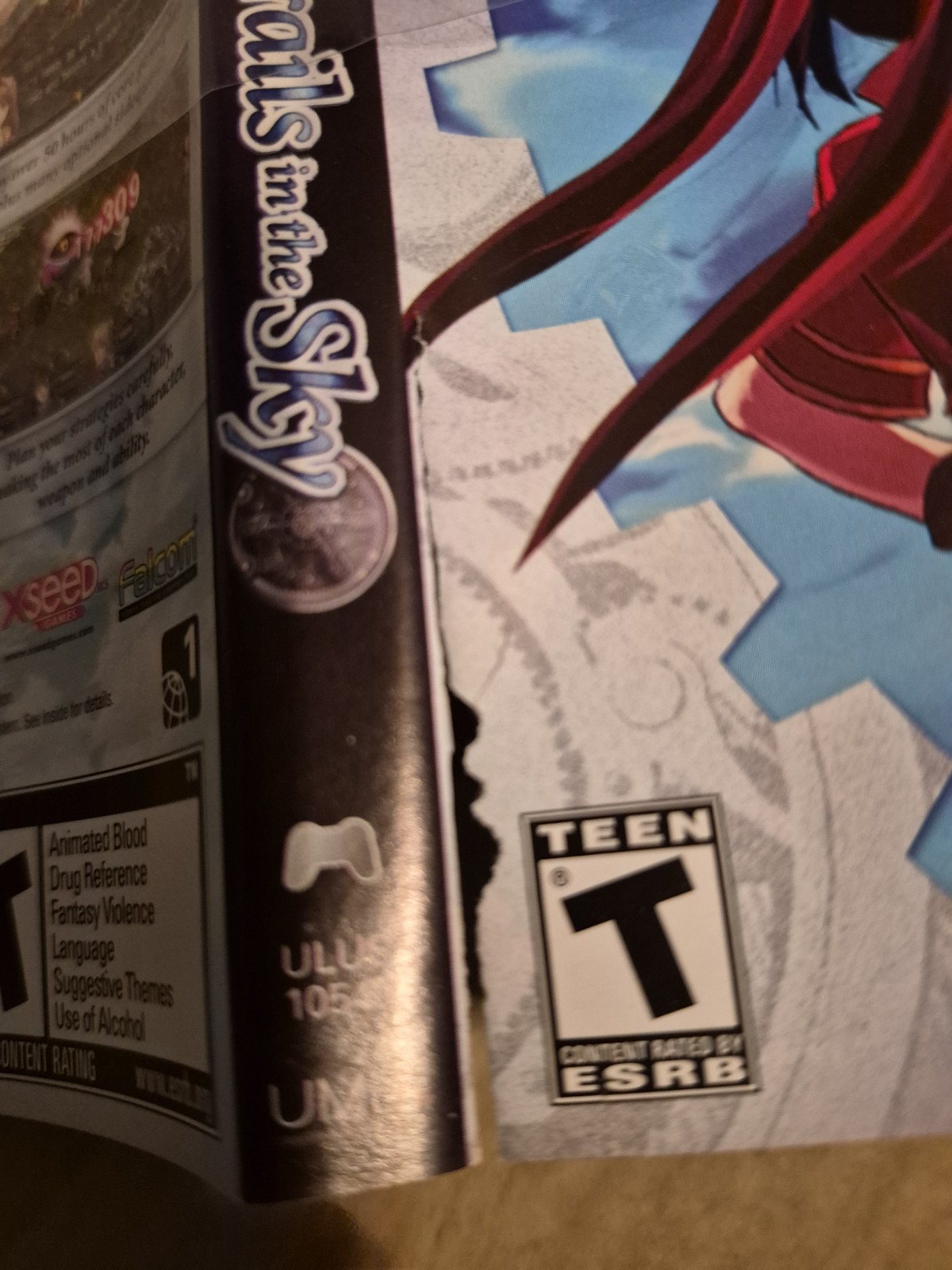 Legend of Heroes Trails in the Sky Sony PSP Complete CIB