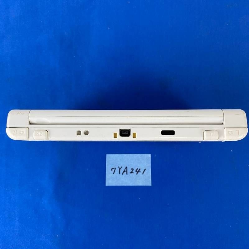 ◇ワYA241 Nintendo new Nintendo 3DS XL LL Pearl White Dual IPS Tested Work Japan