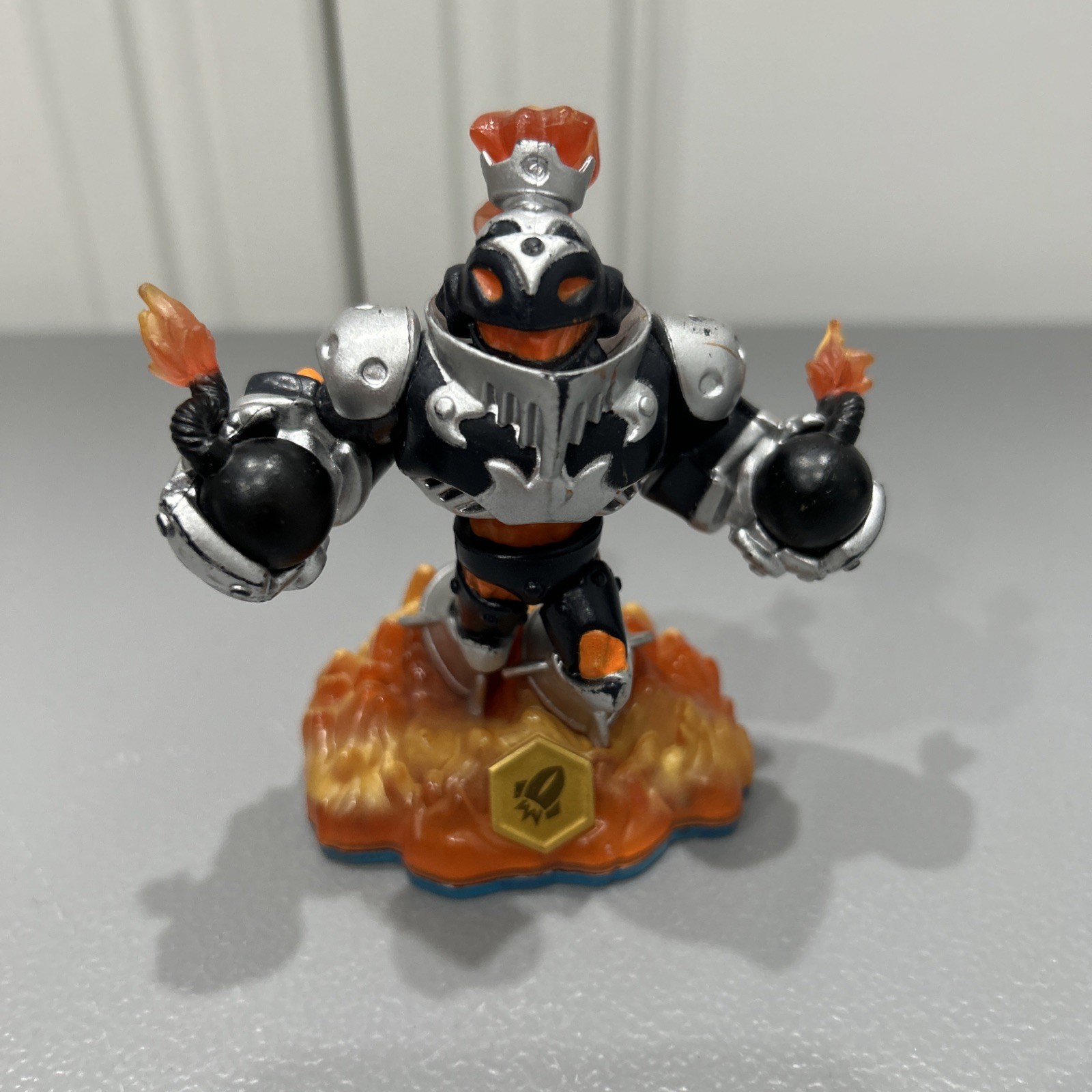 Skylanders Swap Force Dark Blast Zone Blue Base Swappable Figure #84741888