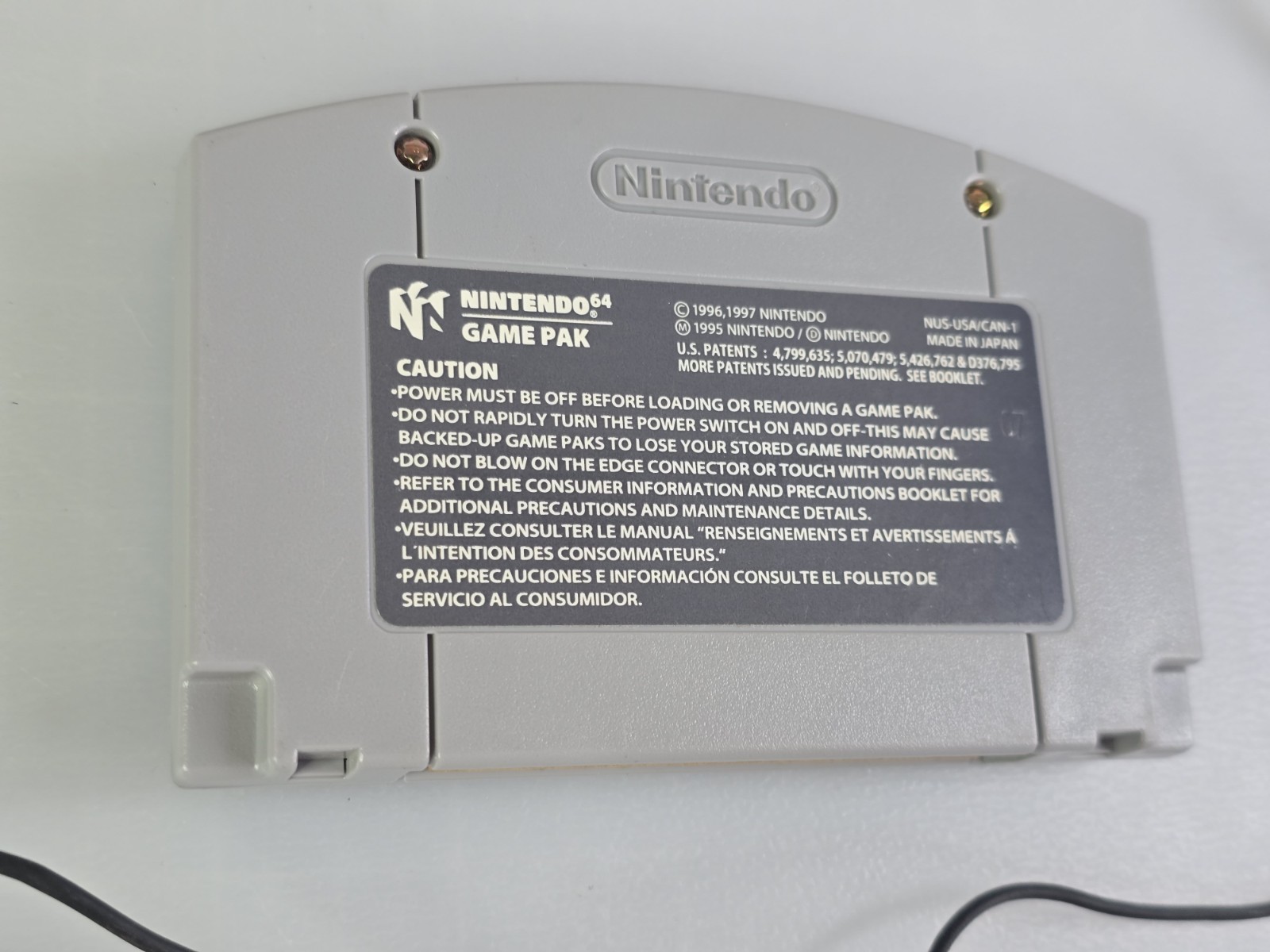OEM Hey You Pikachu Nintendo 64 N64 Game Cartridge VRU Microphone Bundle LOOK !!