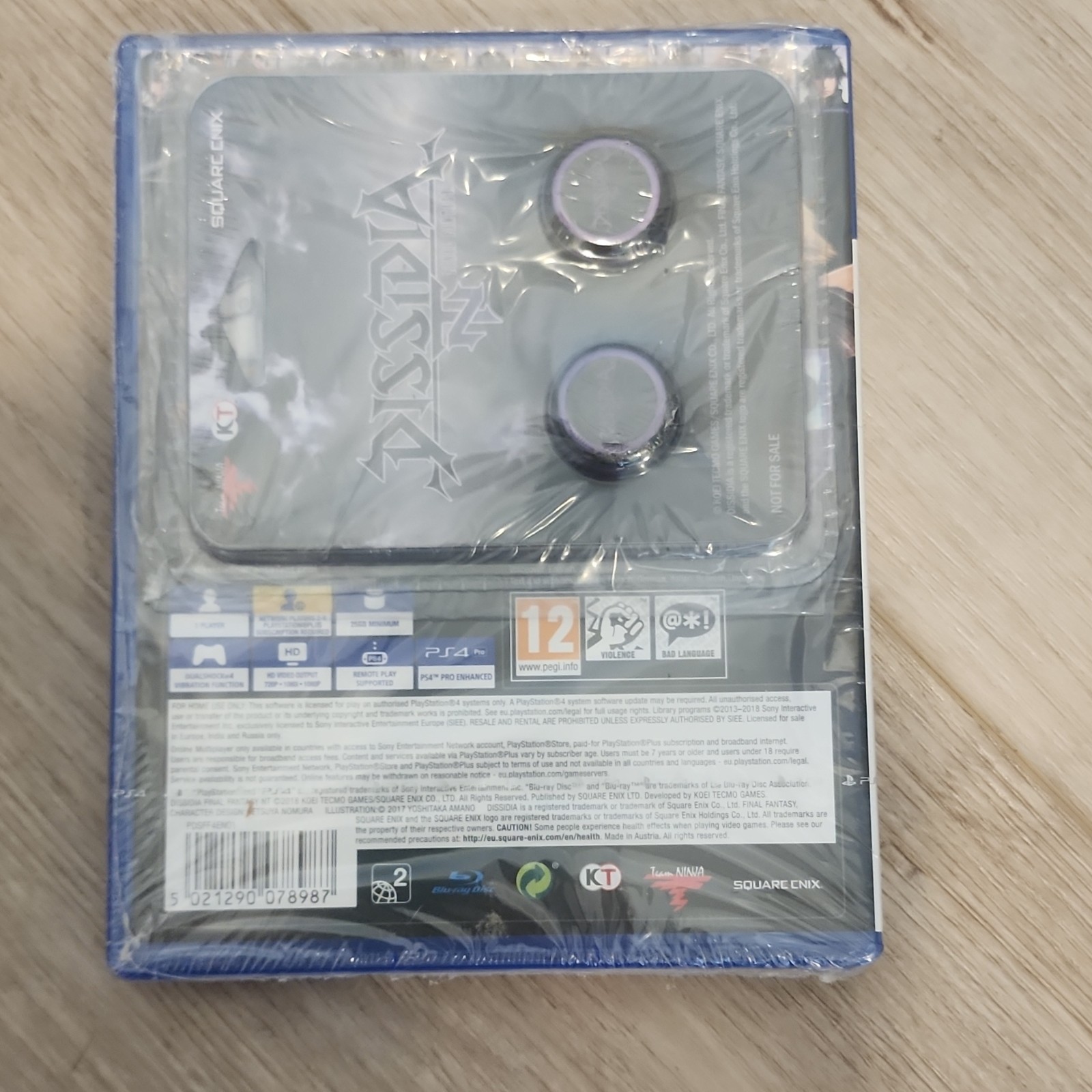 Square Enix Dissidia Final Fantasy NT PS4 Fighting Manual Included PAL PEGI 12