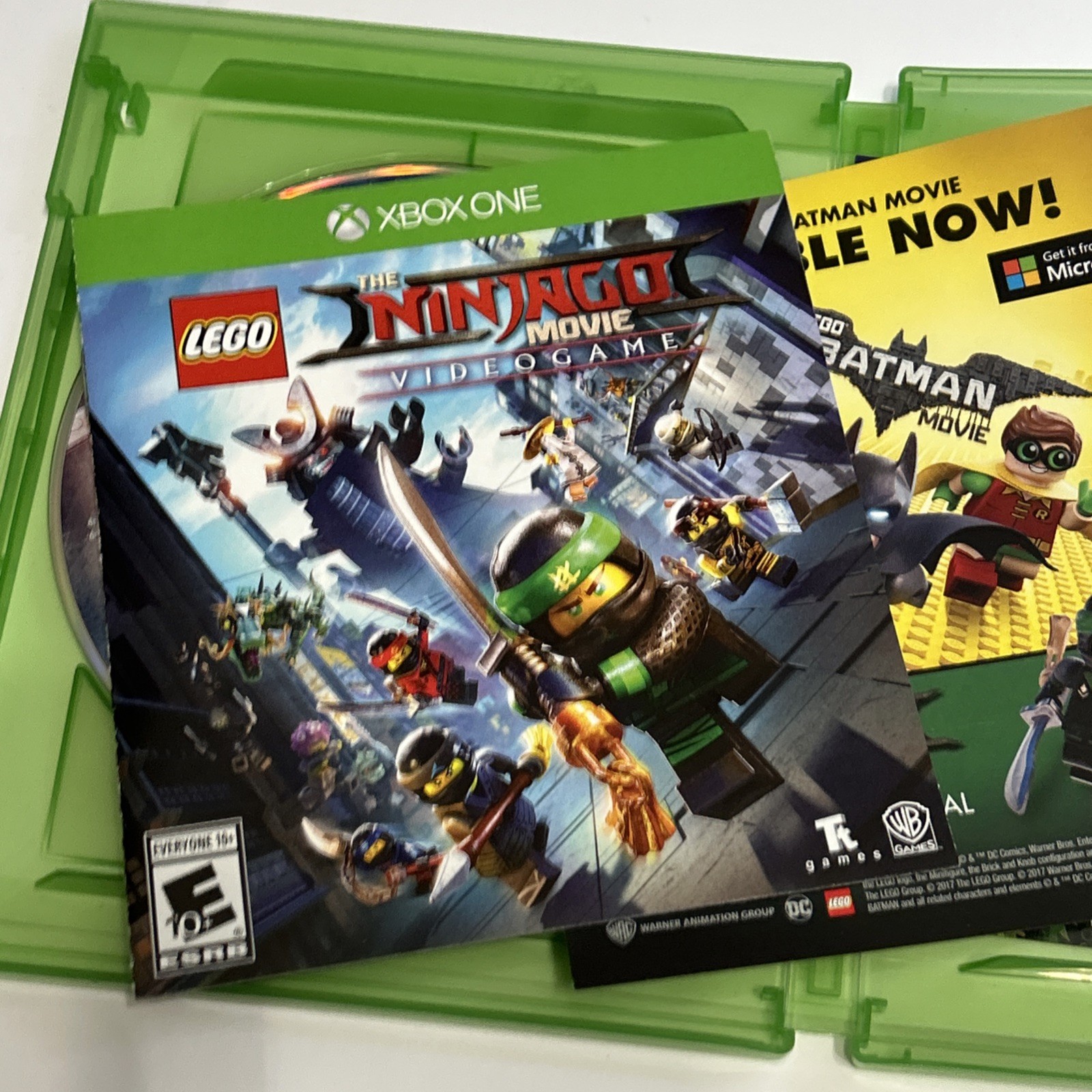 LEGO The Ninjago Movie VideoGame Xbox One Complete CIB