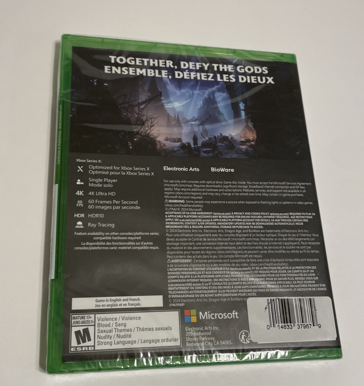 Dragon Age: The Veilguard for Xbox Series X NEW SEALED!