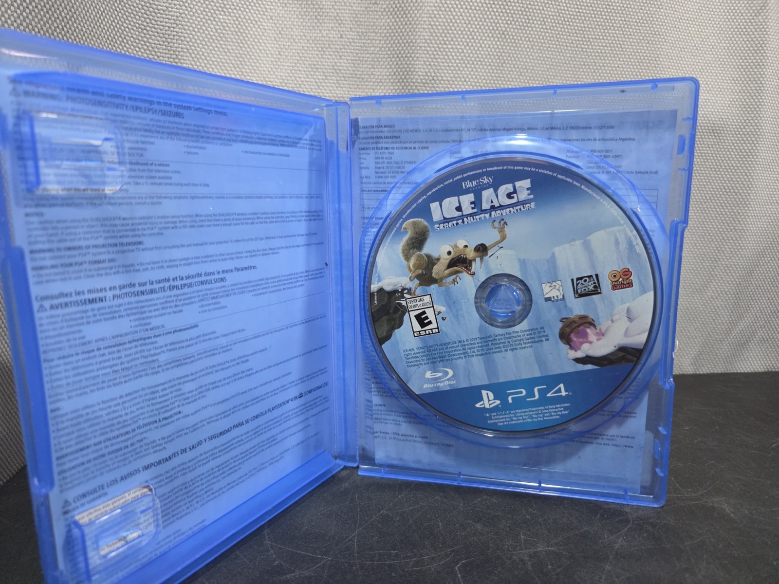 Ice Age Scrat’s Nutty Adventure ( Playstation, 4 PS4, 2019) Tested