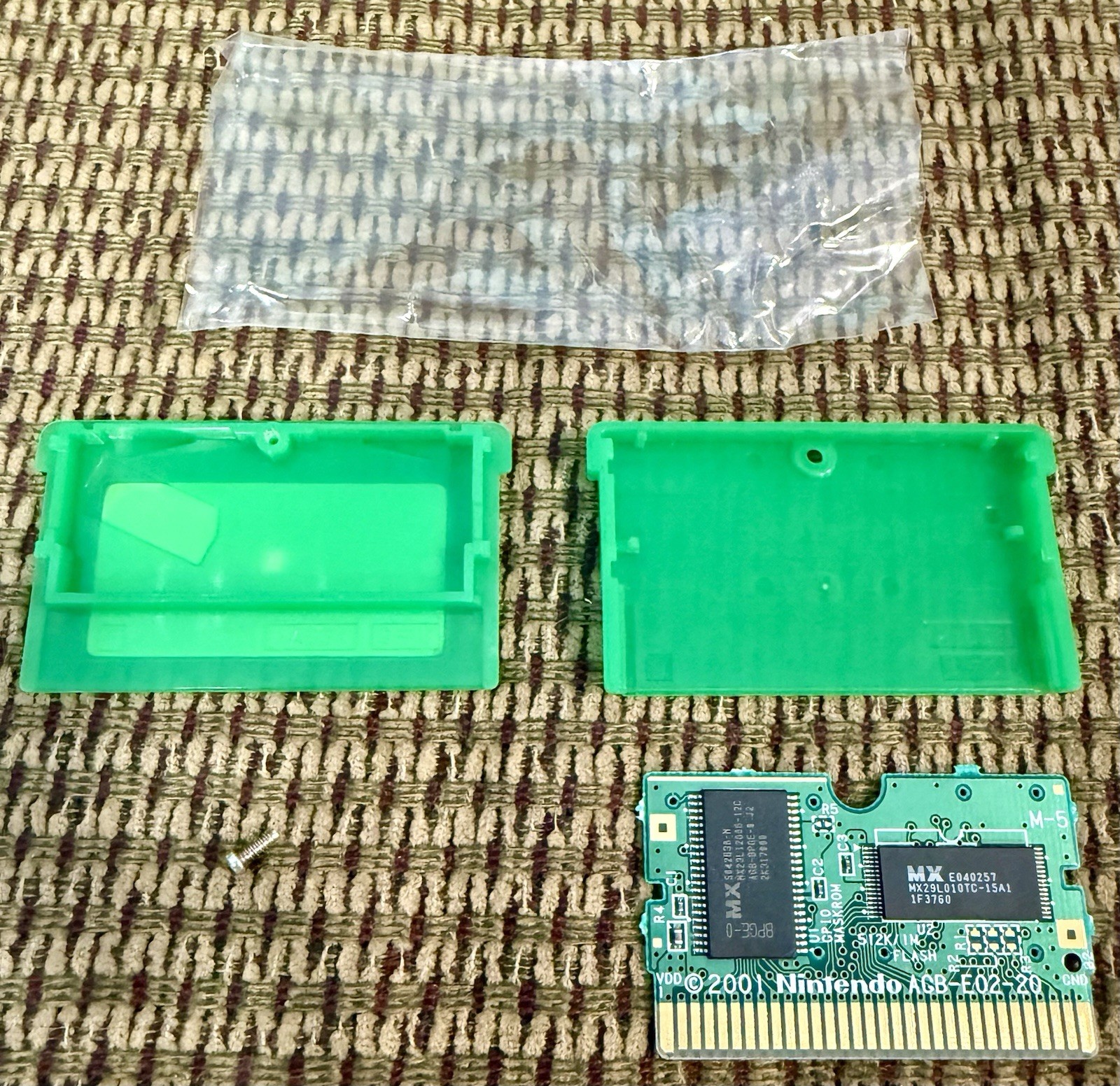 Pokemon Leaf Green CIB Nintendo Gameboy Advance GBA COMPLETE Adapter Box Game