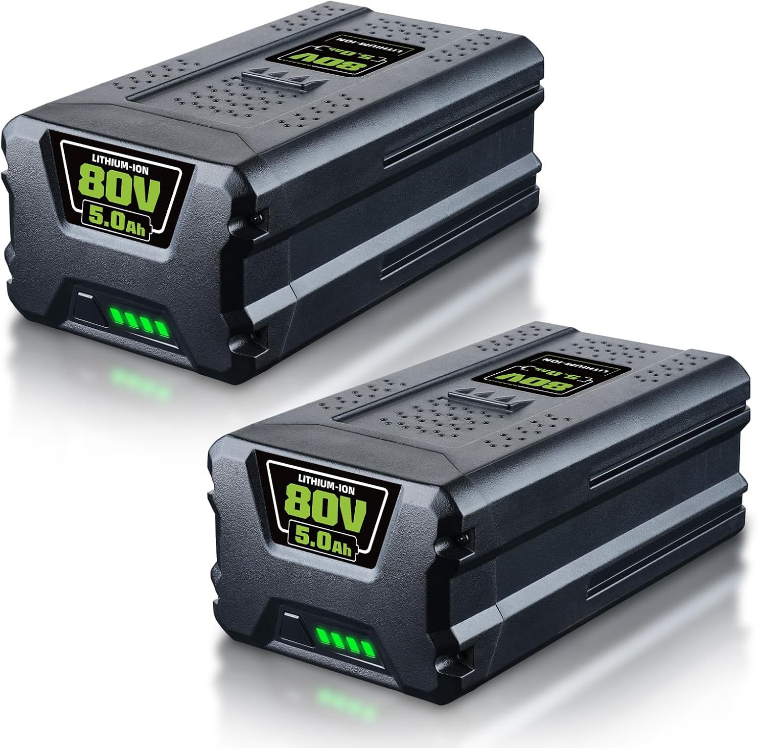 Upgraded 5000mAh 80V GBA80200 Replacement for Greenworks 80V Battery GBA80200
