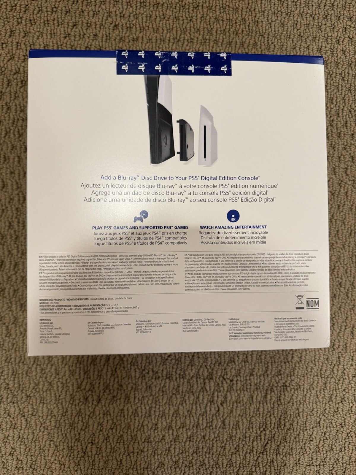 PS5 Digital Slim 30th Anniversary Edition Bundle W/ Disc Drive & 30th DualSense