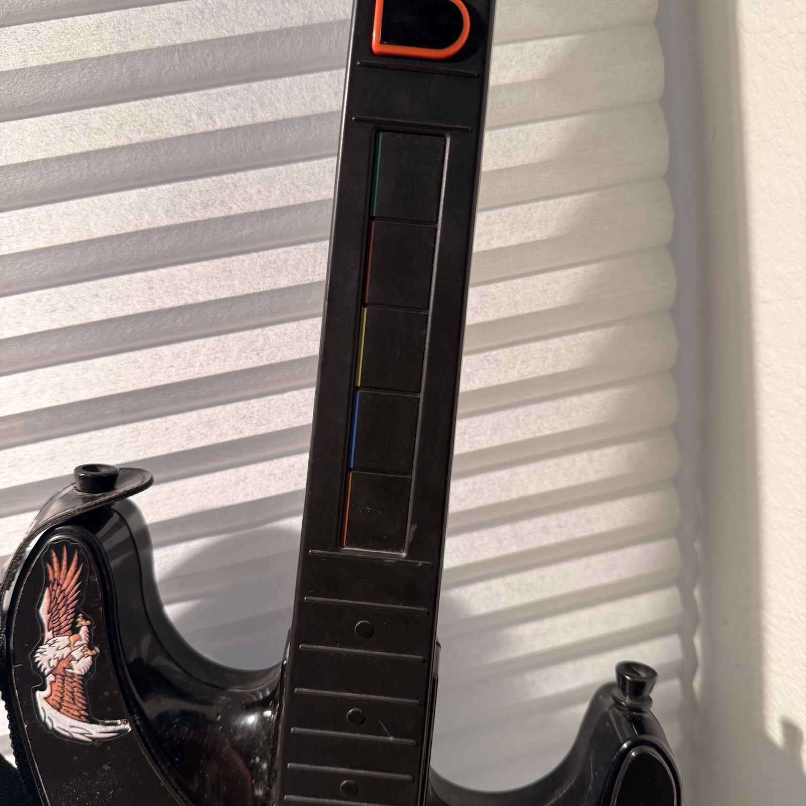 PS3 RedOctane Guitar Hero Wireless Guitar Controller Sunburst Black 95451.805