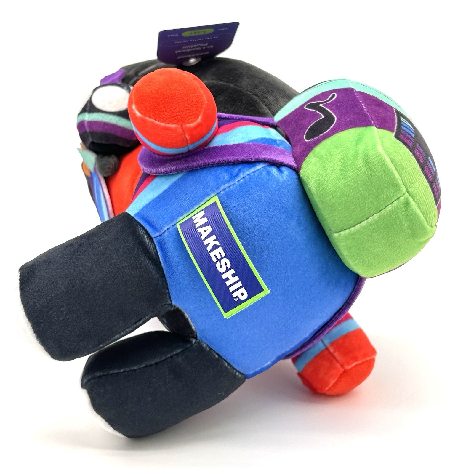 Makeship DJ Radical Plush The Battle Bricks Game RARE Limited Edition NWT