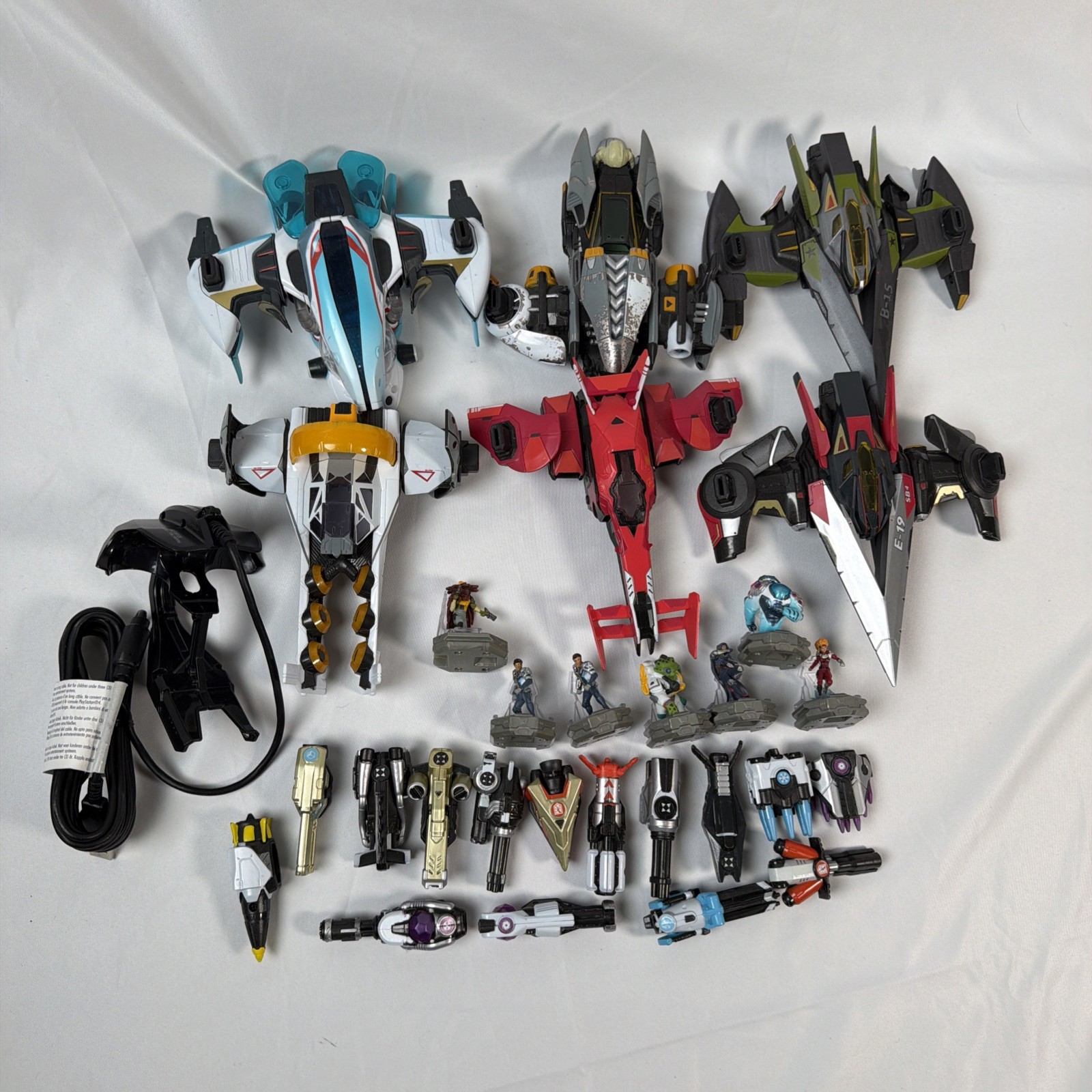 Starlink: Battle for Atlas PS4 Lot Ships Figures Adapter Accessories