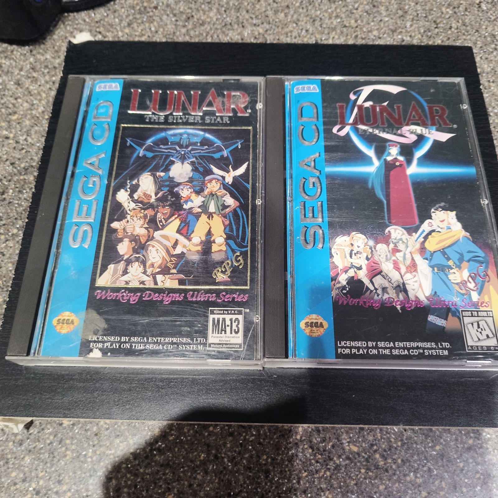 Lunar: The Silver Star and Eternal Blue (Sega CD, 1993 and 1995)