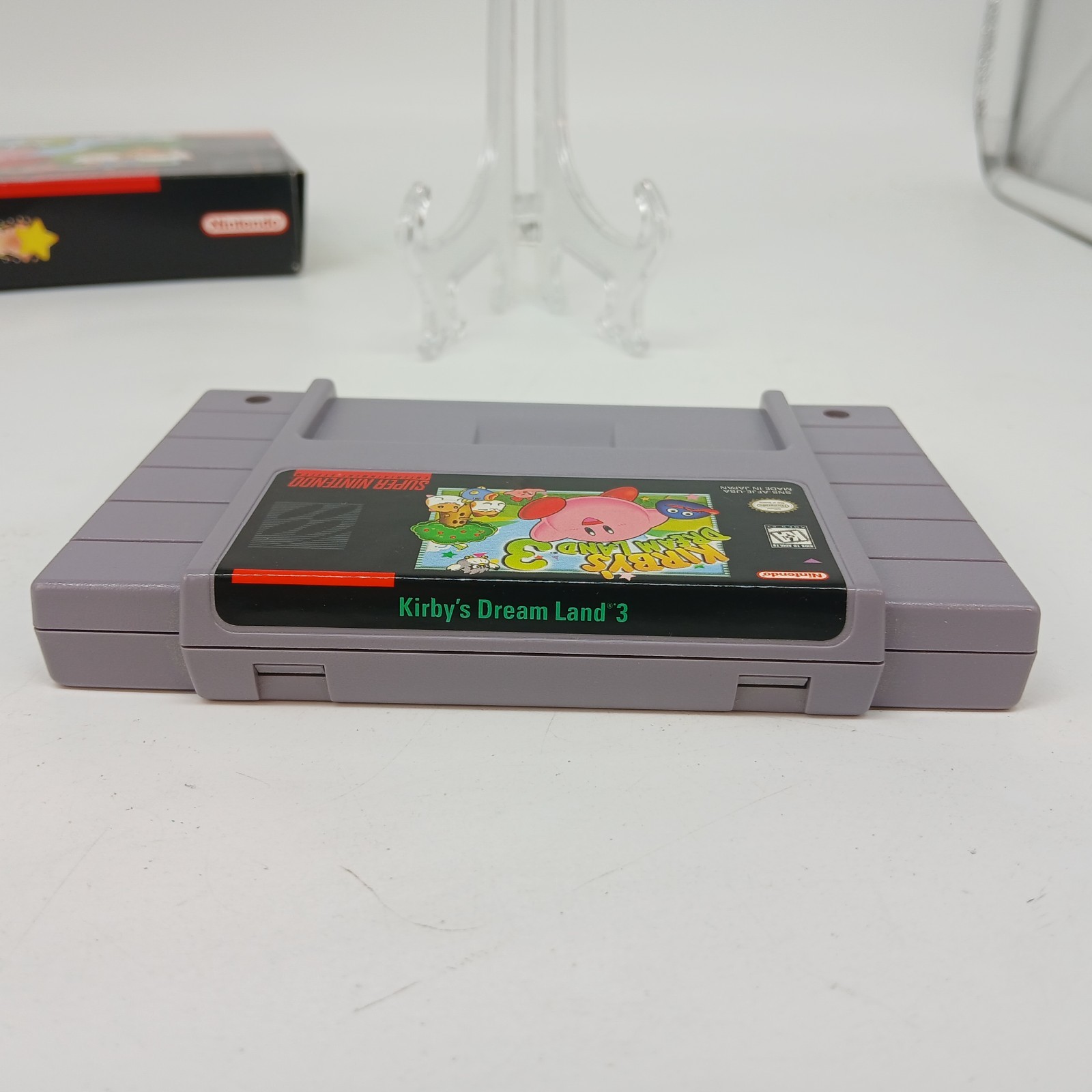 Kirby’s Dream Land 3 Complete In Box Very Good Condition Super Nintendo 1997 CIB