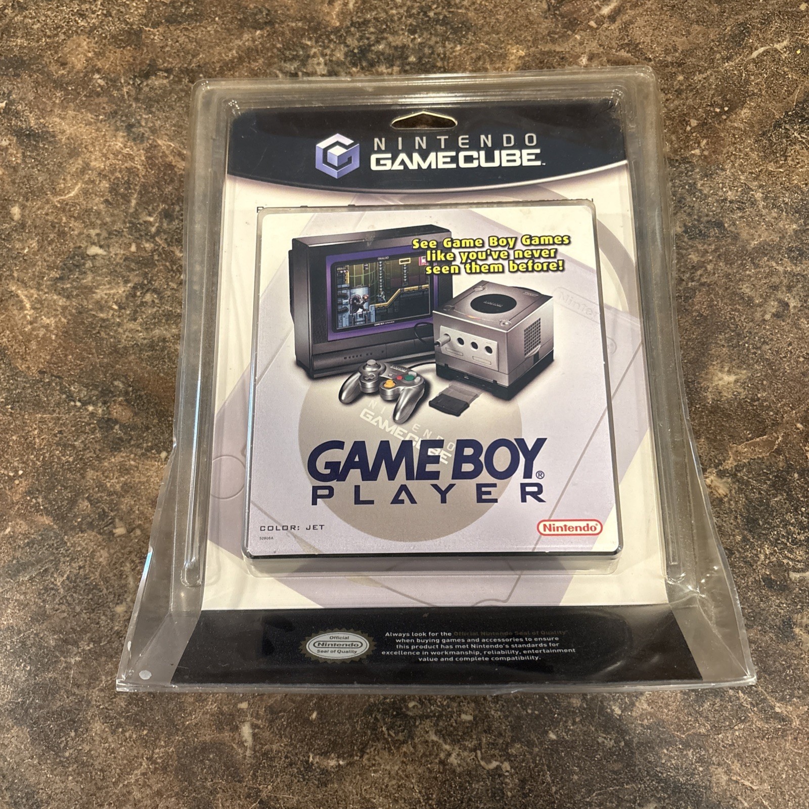 Nintendo Gamecube Gameboy Player – Brand New – Sealed In Original Packaging
