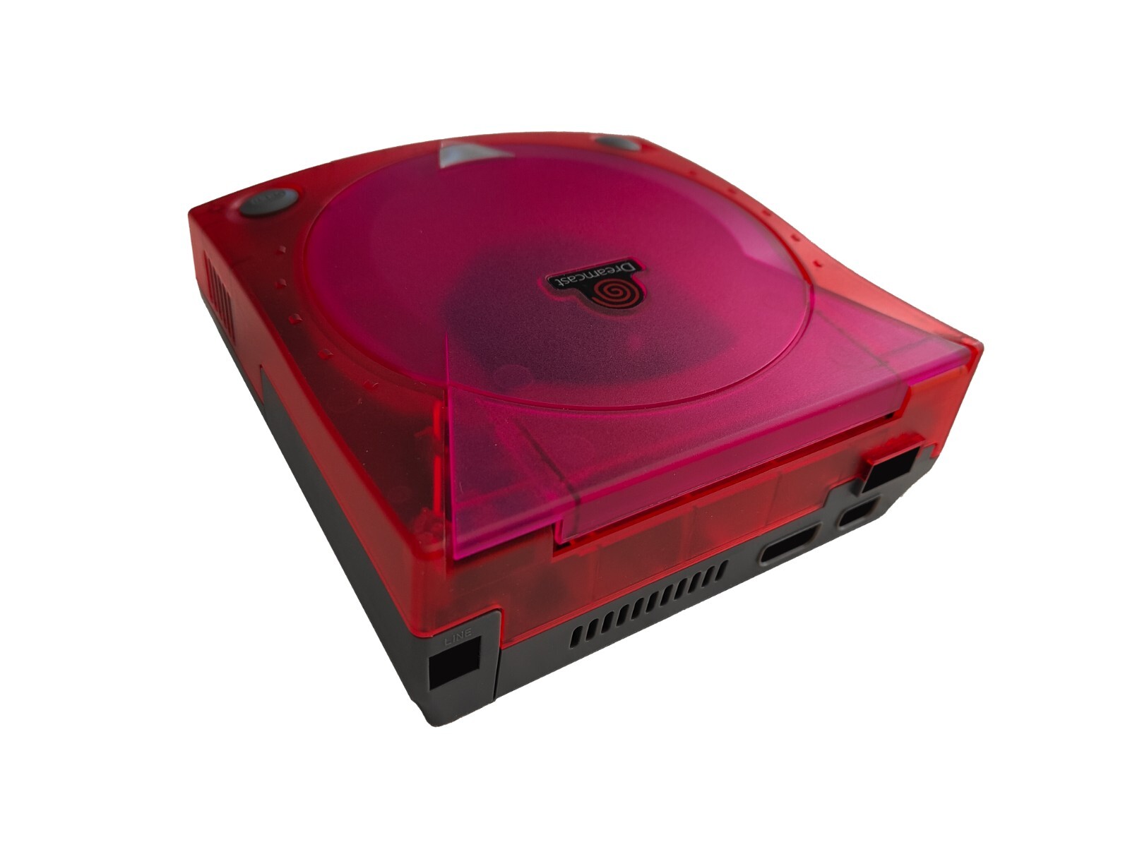 Dreamcast Purple＆red transparent shell replacement shell BRAND NEW (Veronica)