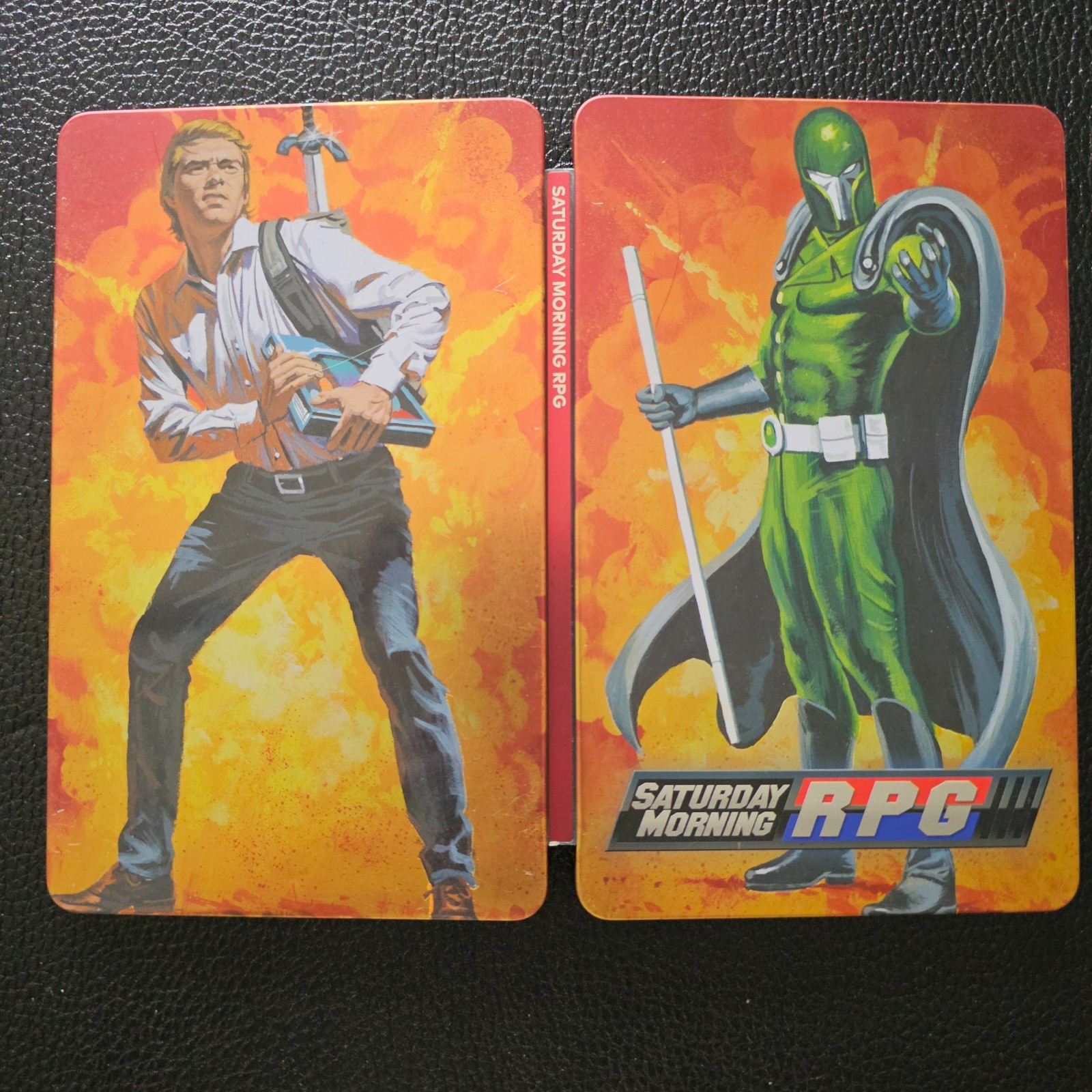 Saturday Morning RPG Steelbook ONLY- Limited Run Games – SEE PICS, SHIPS IN BOX