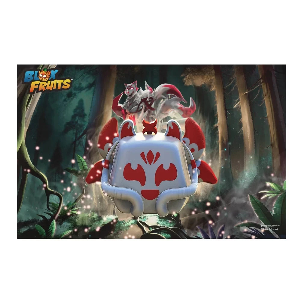 Blox Fruits KITSUNE COLLECTOR BUNDLE Mythical DLC Plush Minifigures N-A1R2S4