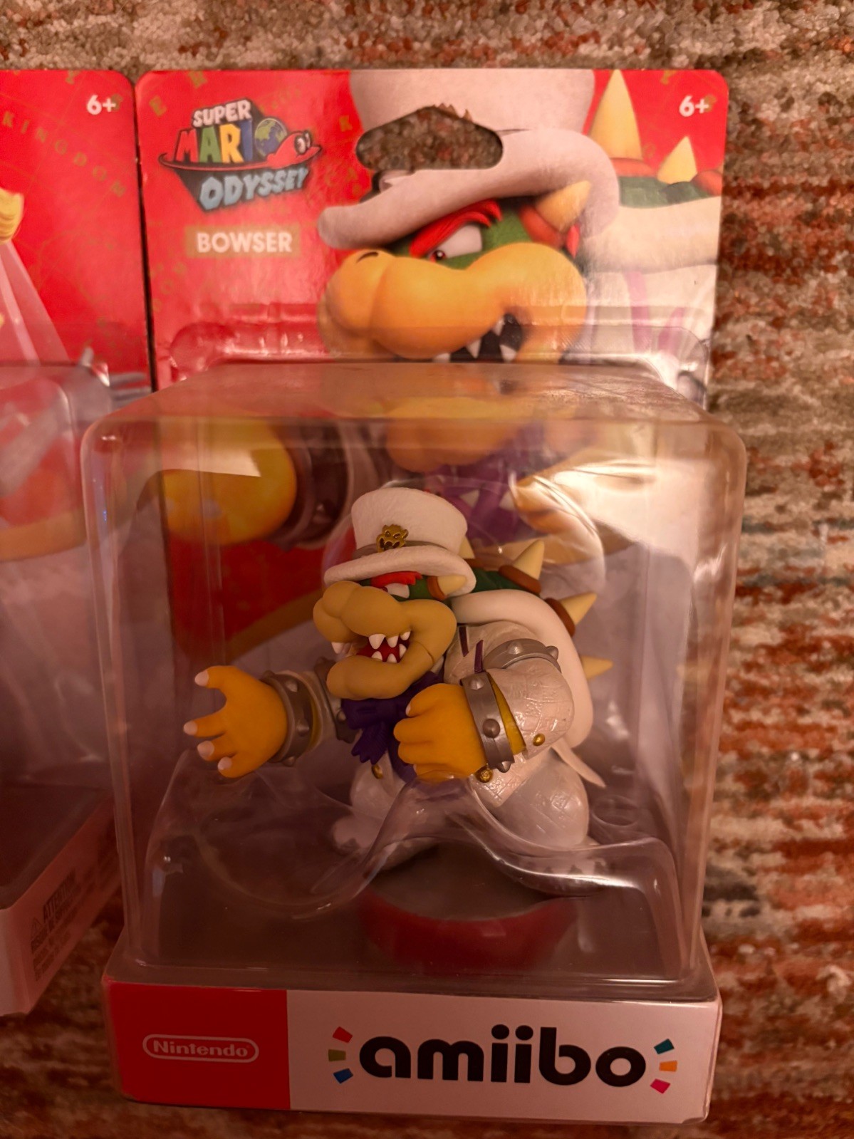 NEW Nintendo Super Mario Odyssey Wedding amiibo 3-Pack – Mario Peach Bowser