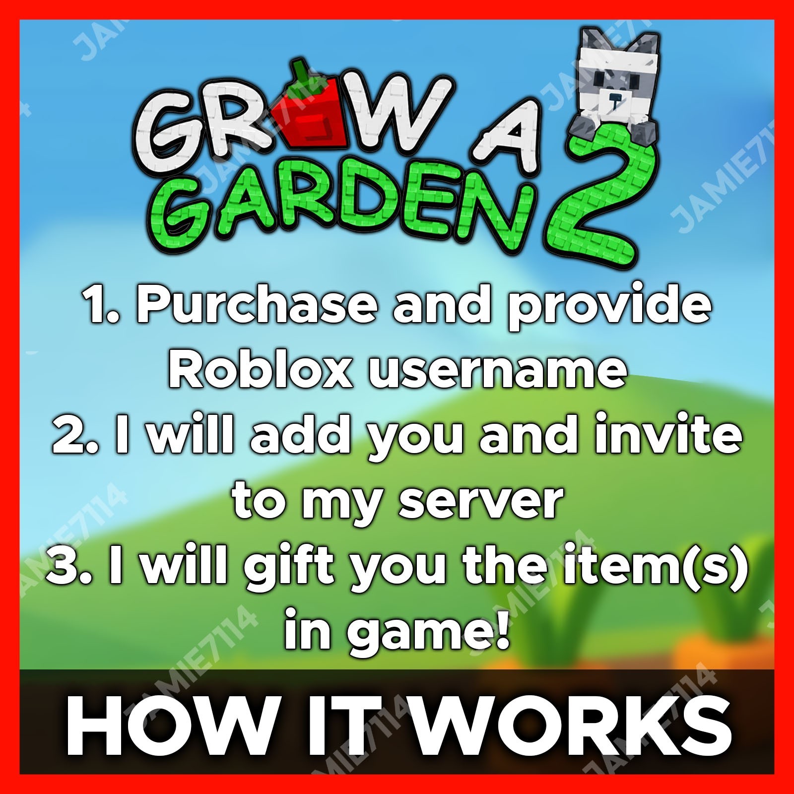 🪴Grow a Garden 2 | All Items, Seeds, Sheckles, Gamepass | GAG2 Fast & Easy