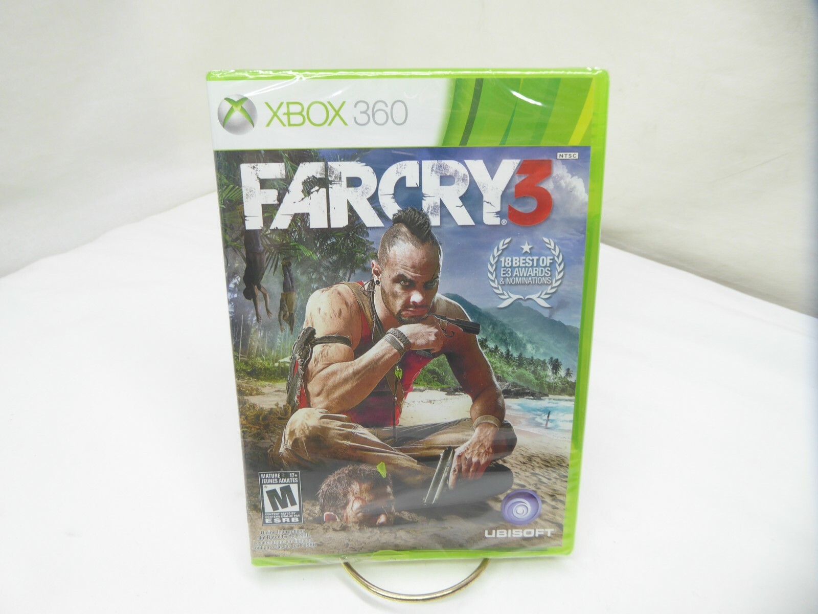 Far Cry 3 (Microsoft Xbox 360, 2012) still sealed Damaged case Multi Language