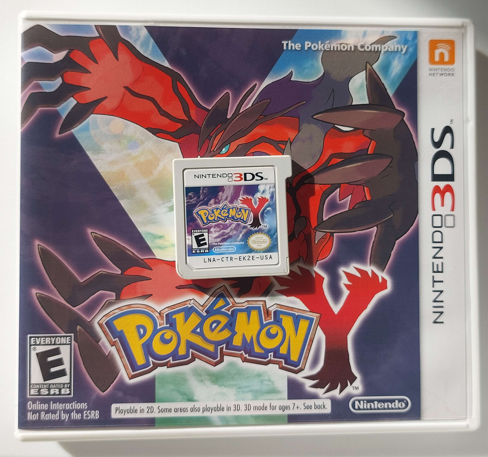 Pokemon Y – Nintendo 3DS Game Cartridge (With Case)