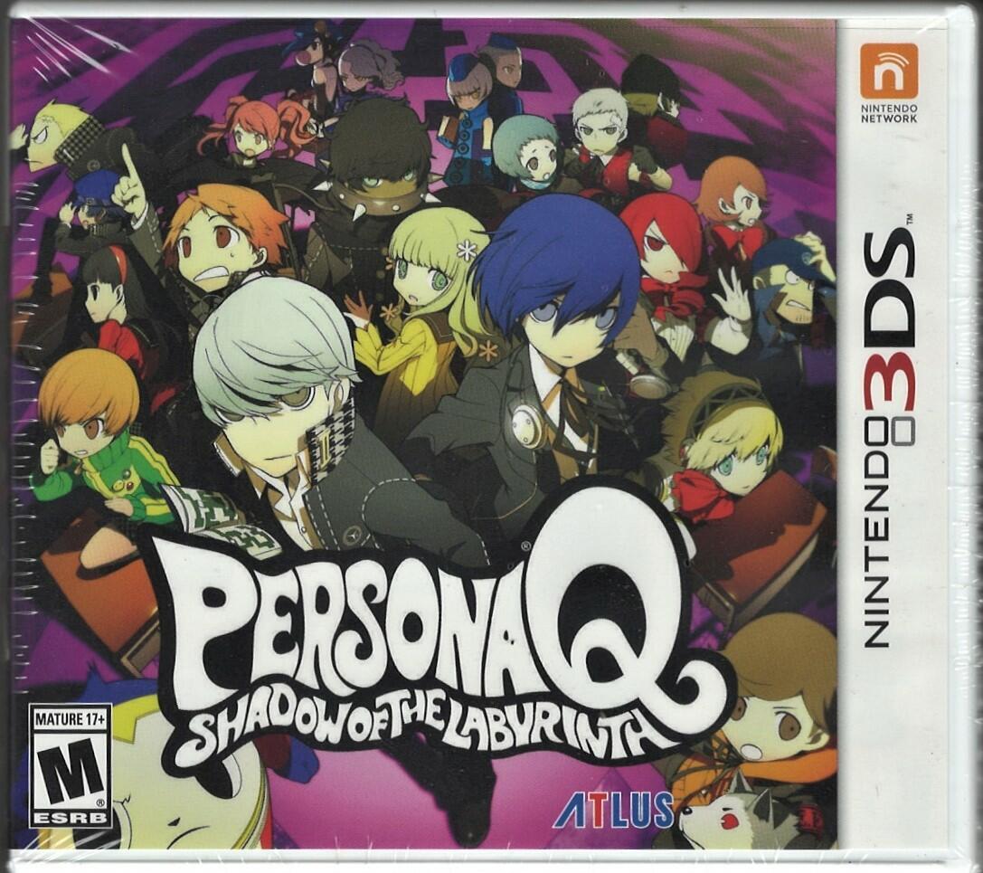 Persona Q: Shadow of the Labyrinth 3DS (Brand New Factory Sealed US Version) Nin