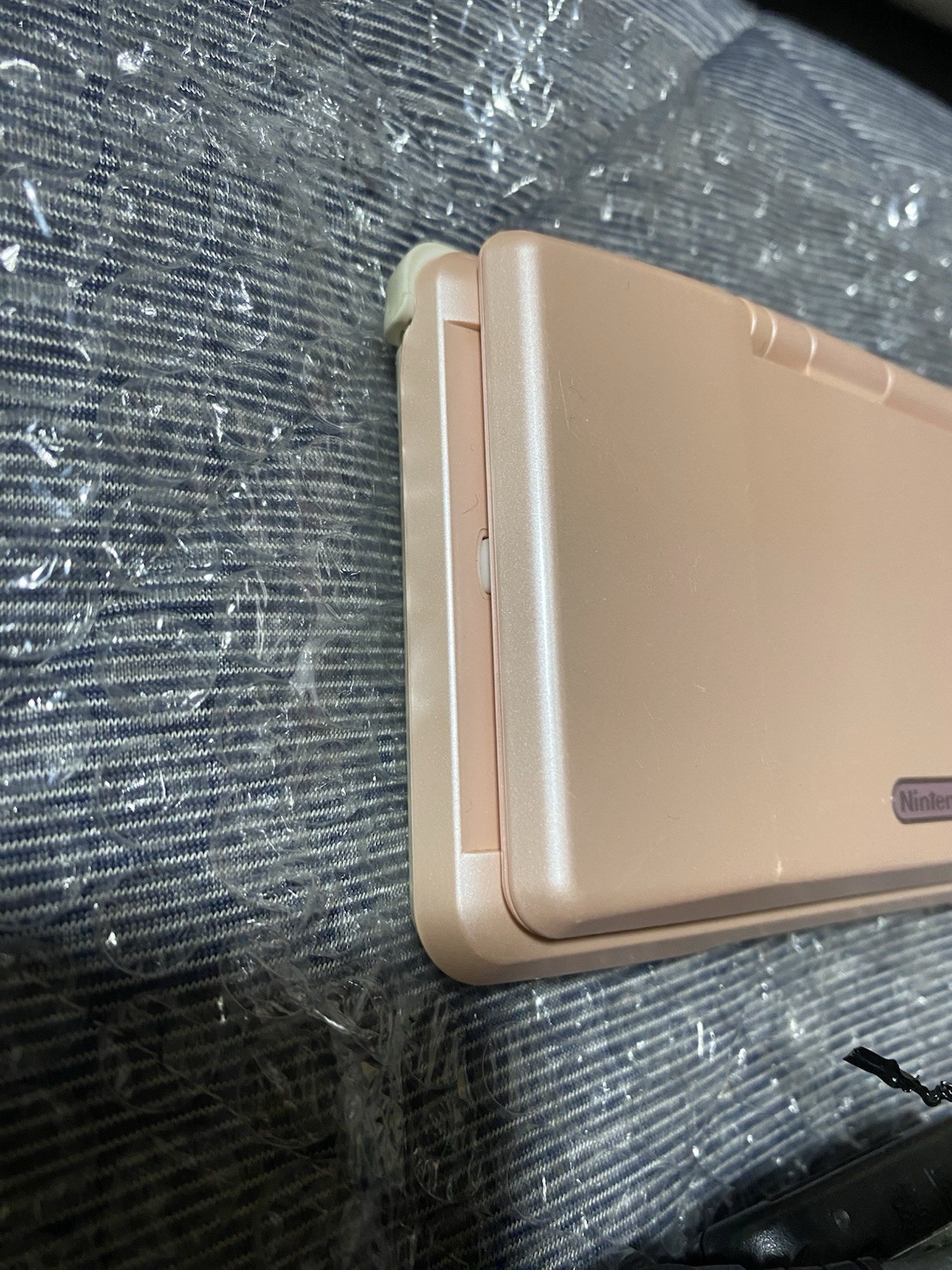 Original Nintendo DS Console NTR-001 Candy Pink w/ Mario Kart DS