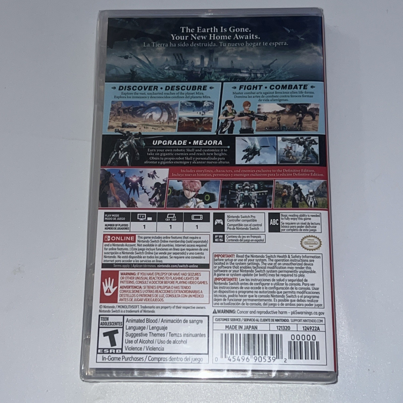 Xenoblade Chronicles X: Definitive Edition – Nintendo Switch Brand New Sealed!