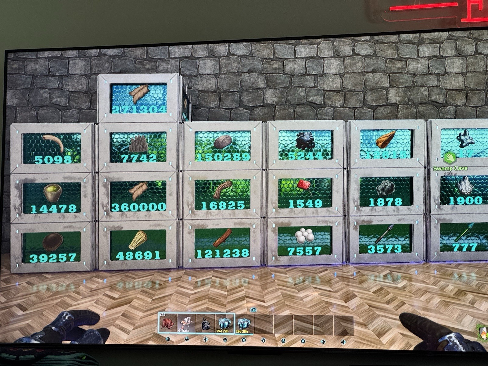 Ark Ascended ASA pve BASE on NA Island Server Over 650+ Dino’s! Mats, BPs, Etc.