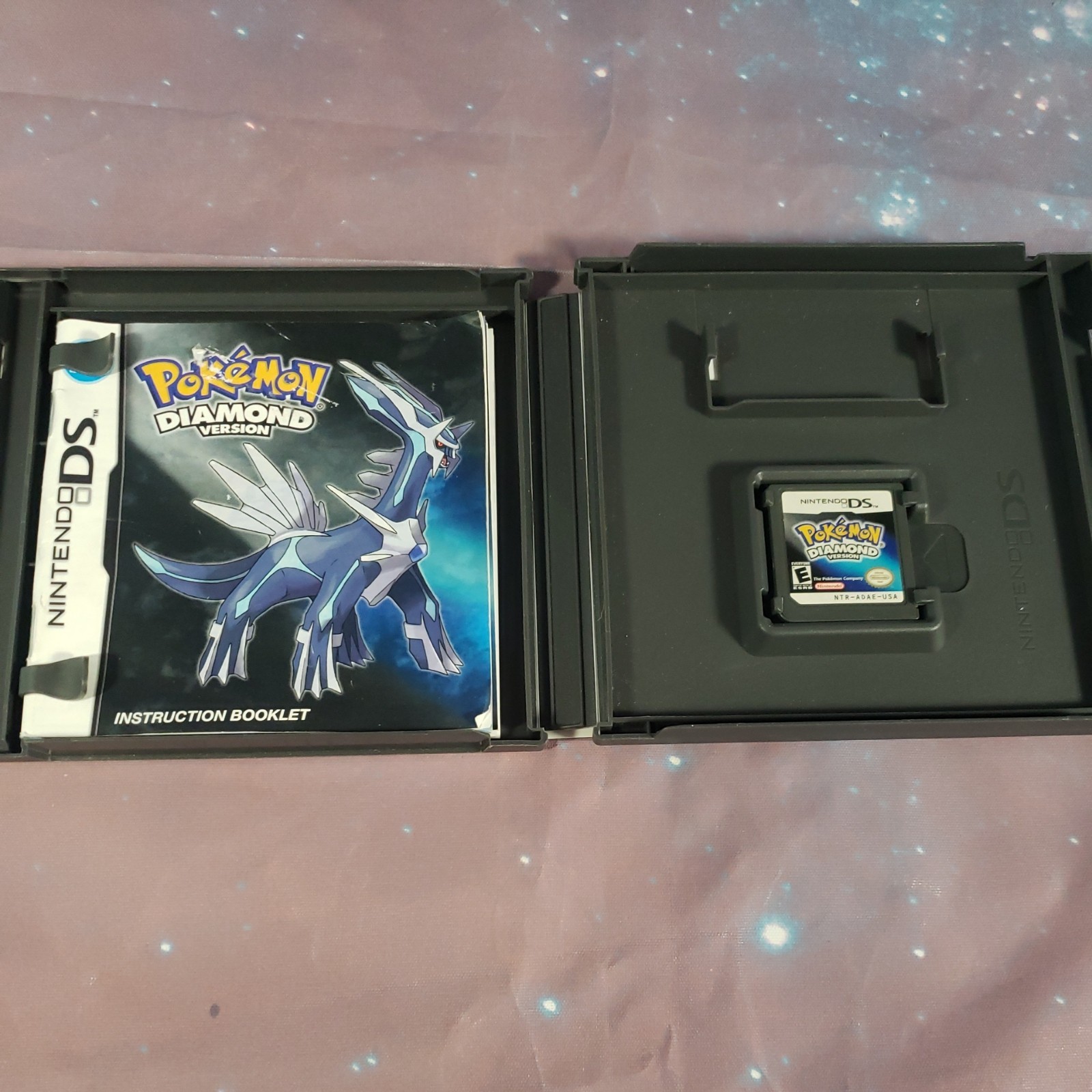 Pokémon Diamond Version DS w/ Case & Instructions Tested (See Pictures)