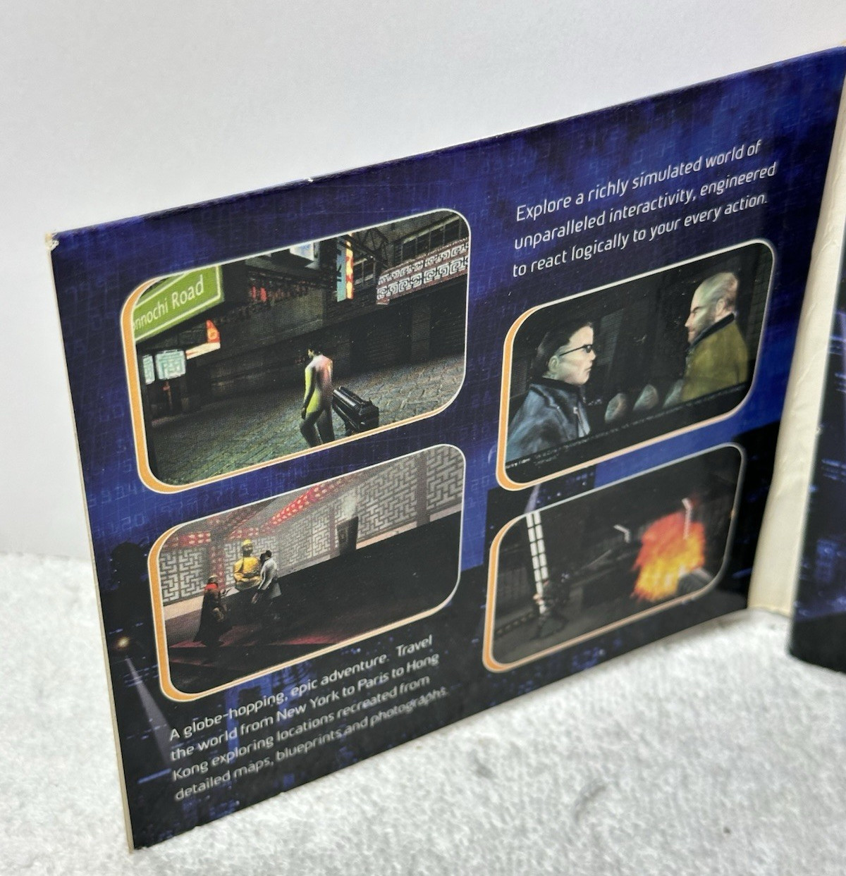 ION STORM – DEUS EX – PC Game Vintage 2000 CD-ROM – Gatefold – Eidos Interactive