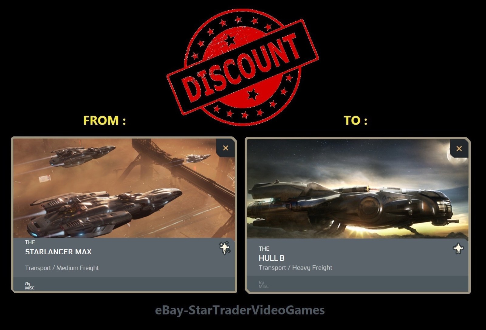 STAR CITIZEN – SHIP UPGRADE STARLANCER MAX TO HULL B
