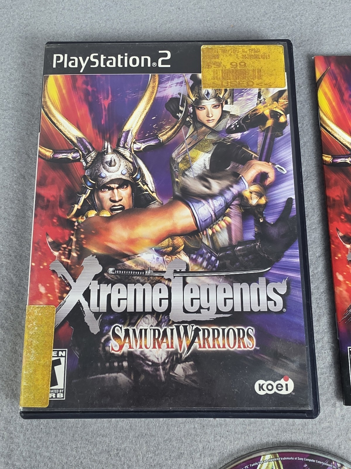 Samurai Warriors: Xtreme Legends (Sony PlayStation 2 PS2) w/ Manual
