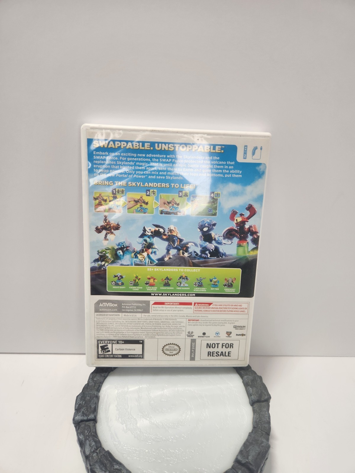 Skylanders Swap Force Wii Game CIB Activision NTSC-U/C E10+ 2013 FREE SHIPPING