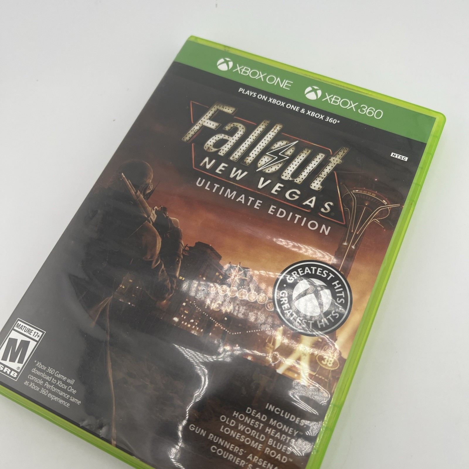 Fallout New Vegas Ultimate Edition (Xbox 360/Xbox One) 2 Disc Case PERFECT DISCS