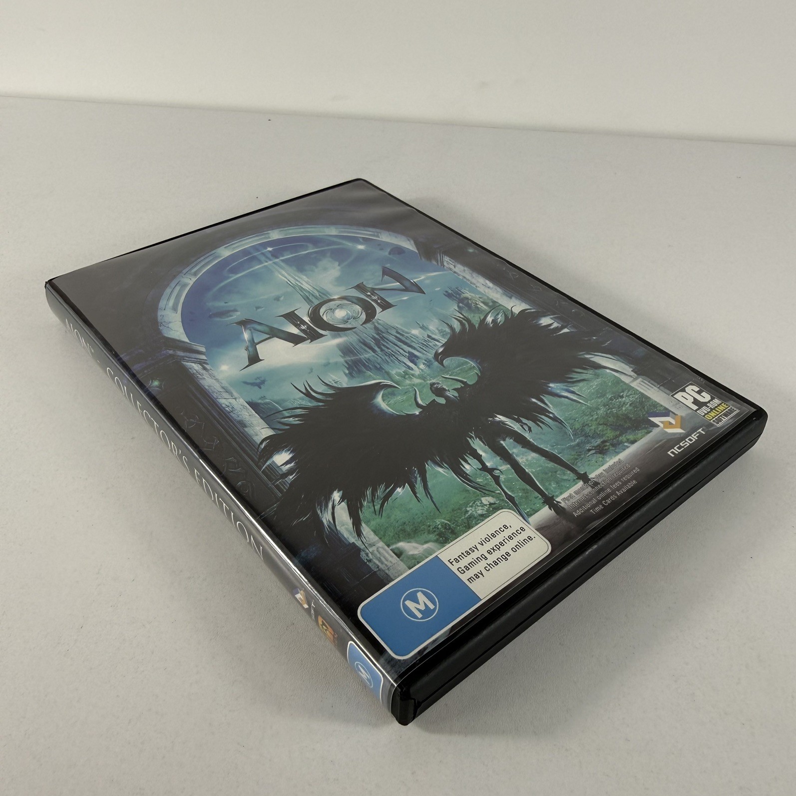 AION Limited Collector’s Edition PC DVD-ROM (2009) Complete w/ Sealed Figure