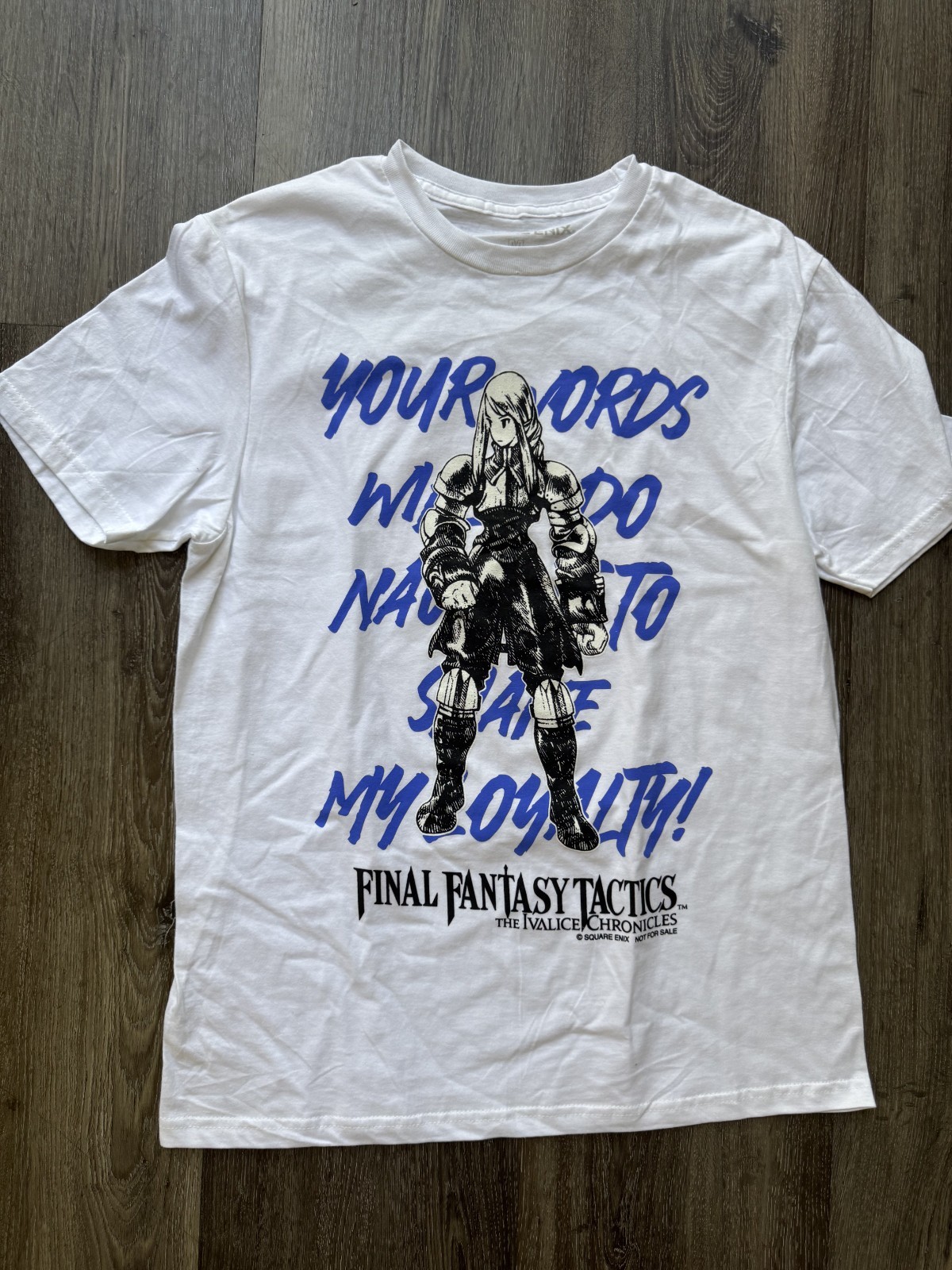 PAX West 2025 Final Fantasy Tactics T Shirt Agrias Adult M Square Unix Party