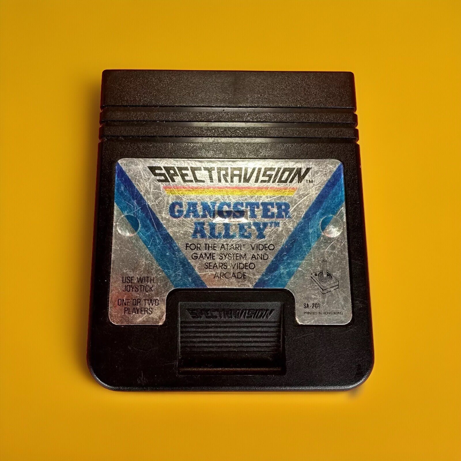 Spectravision Gangster Alley Cartridge For Atari 2600 VCS PAL Free Postage