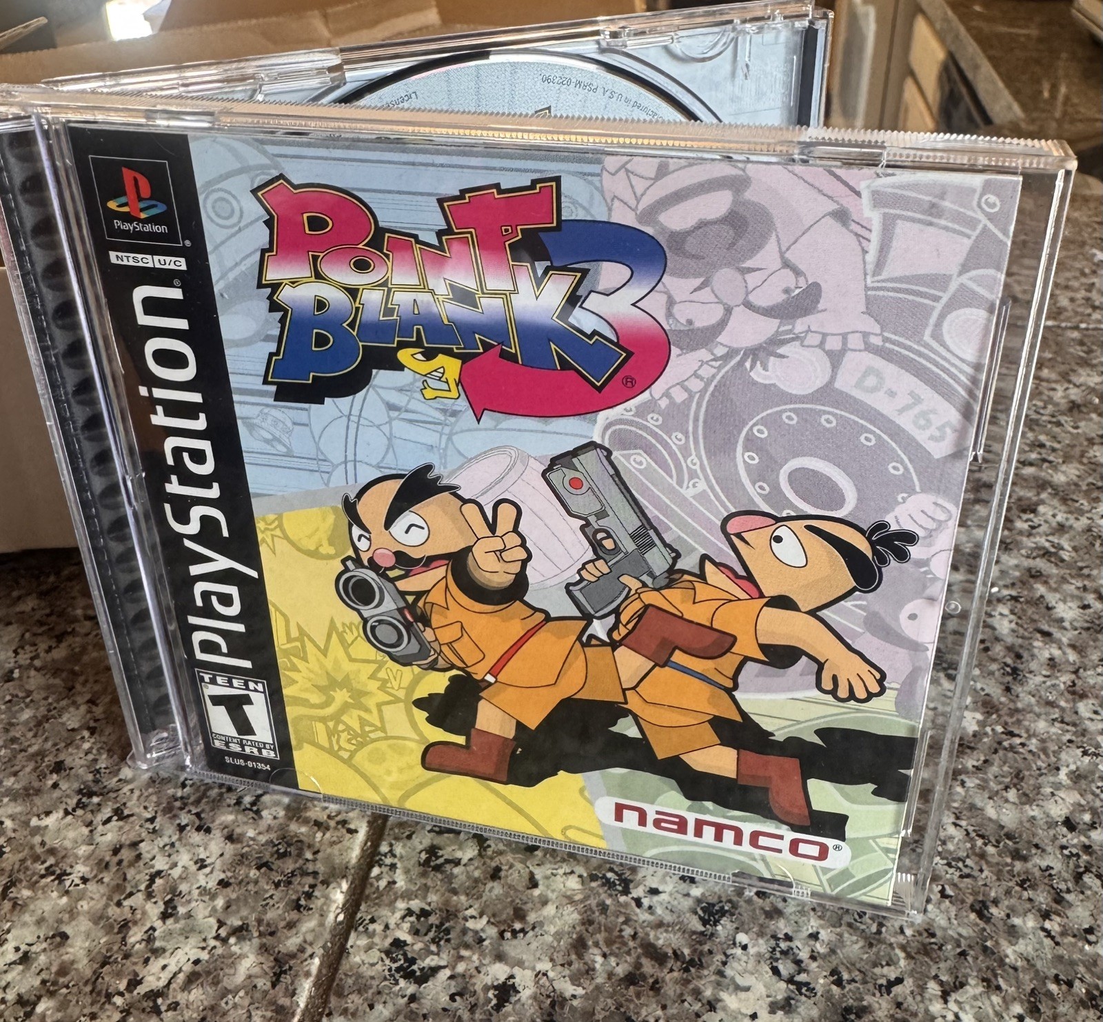 Point Blank 3 (Sony PlayStation 1, 2001) CIB WITH GUNCON! GREAT Condition