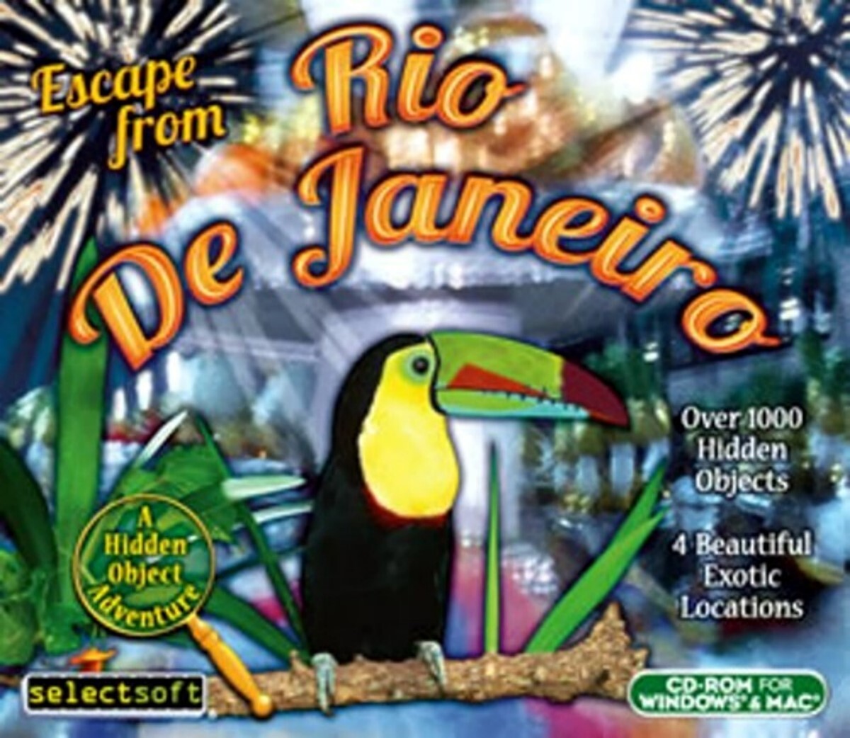 Escape from Rio de Janeiro – Hidden Objects Adventure PC Software Game Sealed