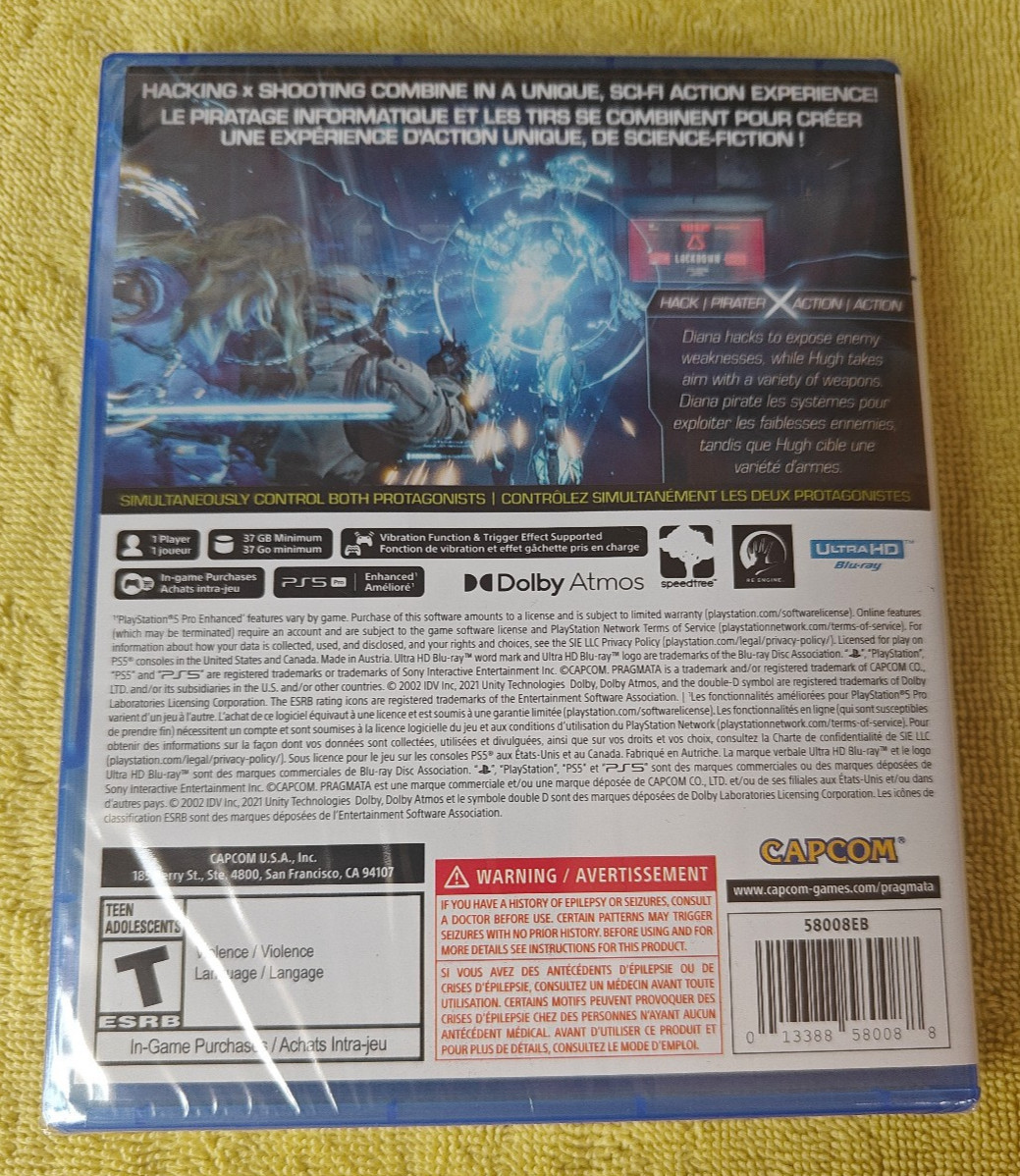 Pragmata (Playstation 5 PS5) Brand New Sealed