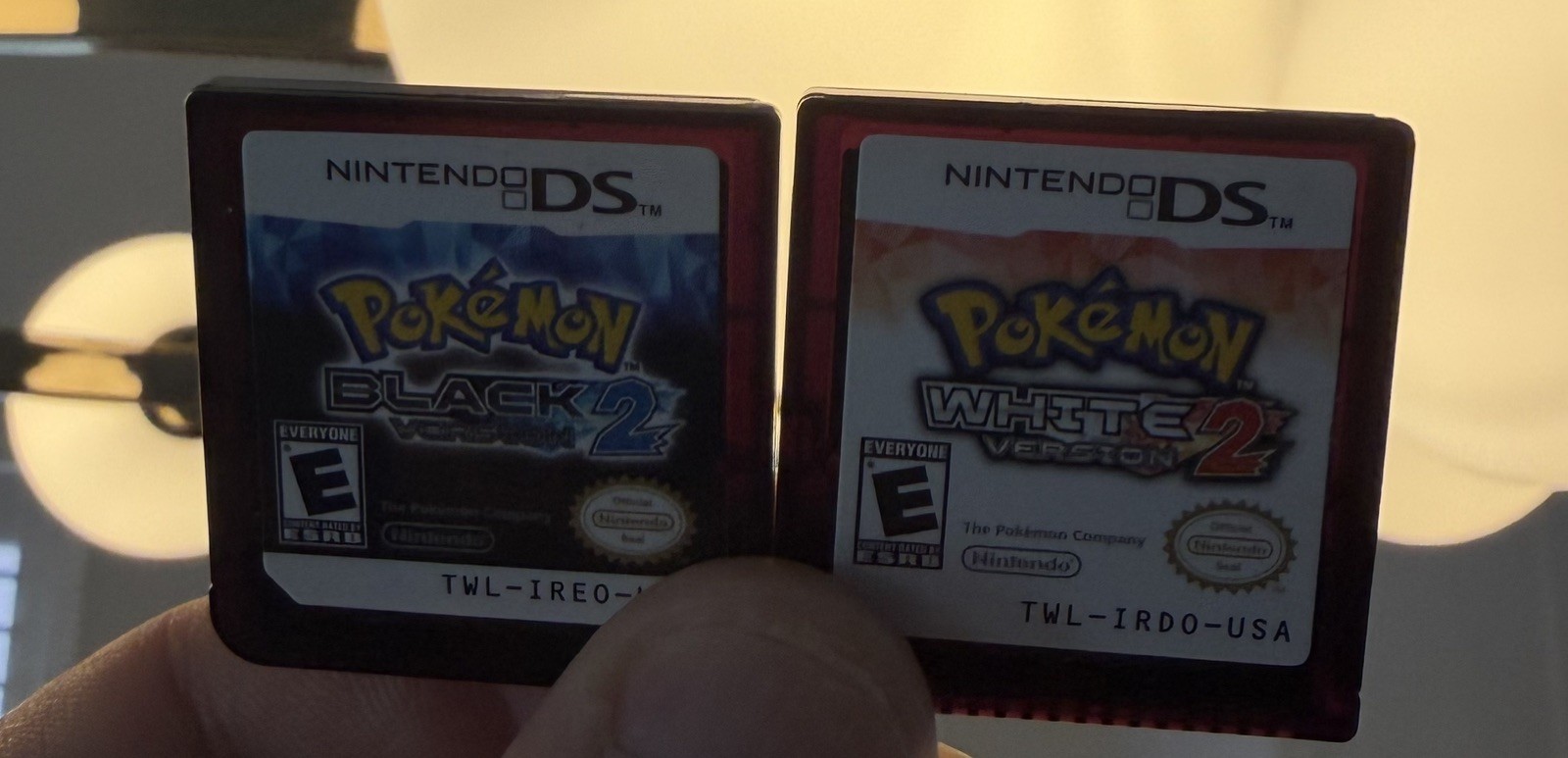 Pokemon Black Version 2 & White Version 2 Nintendo DS Authentic Lot Of 2 Tested