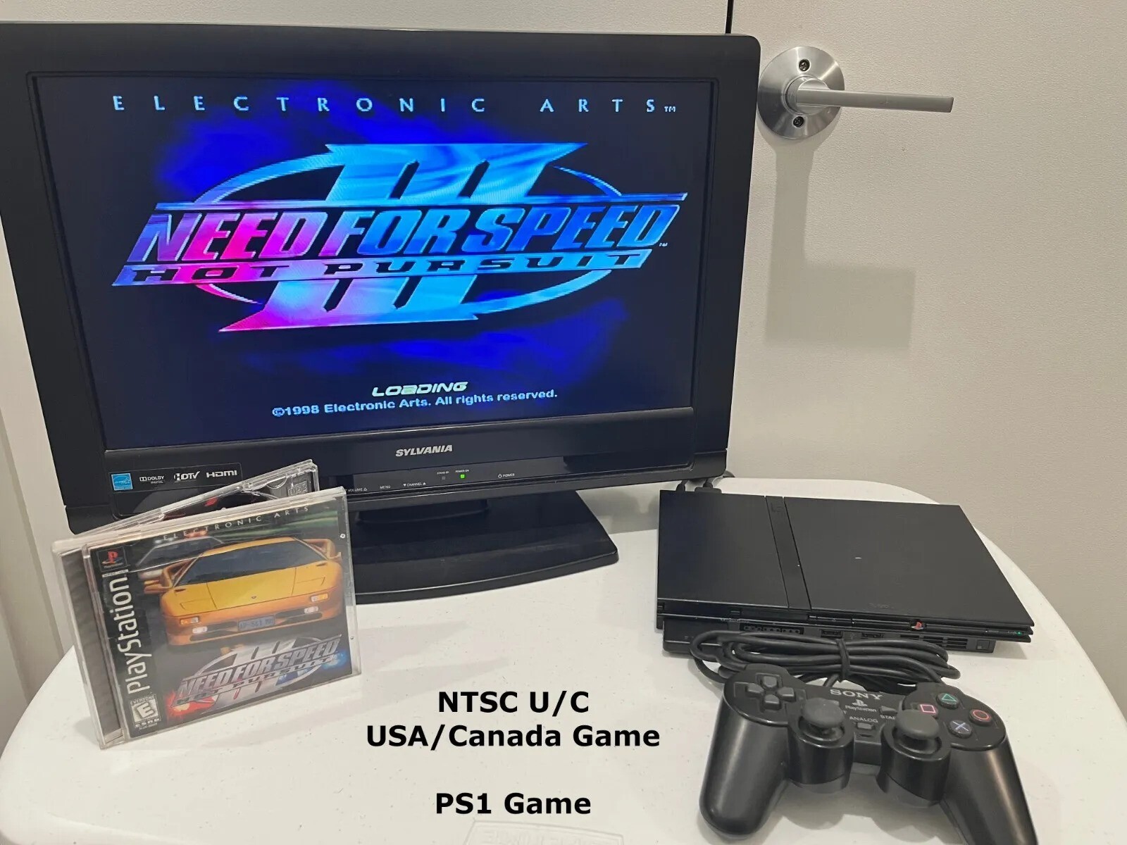 Sony PS2 PlayStation 2 Slim REGION FREE – PLAY ANY GAME – USA + JAPAN + EUROPE