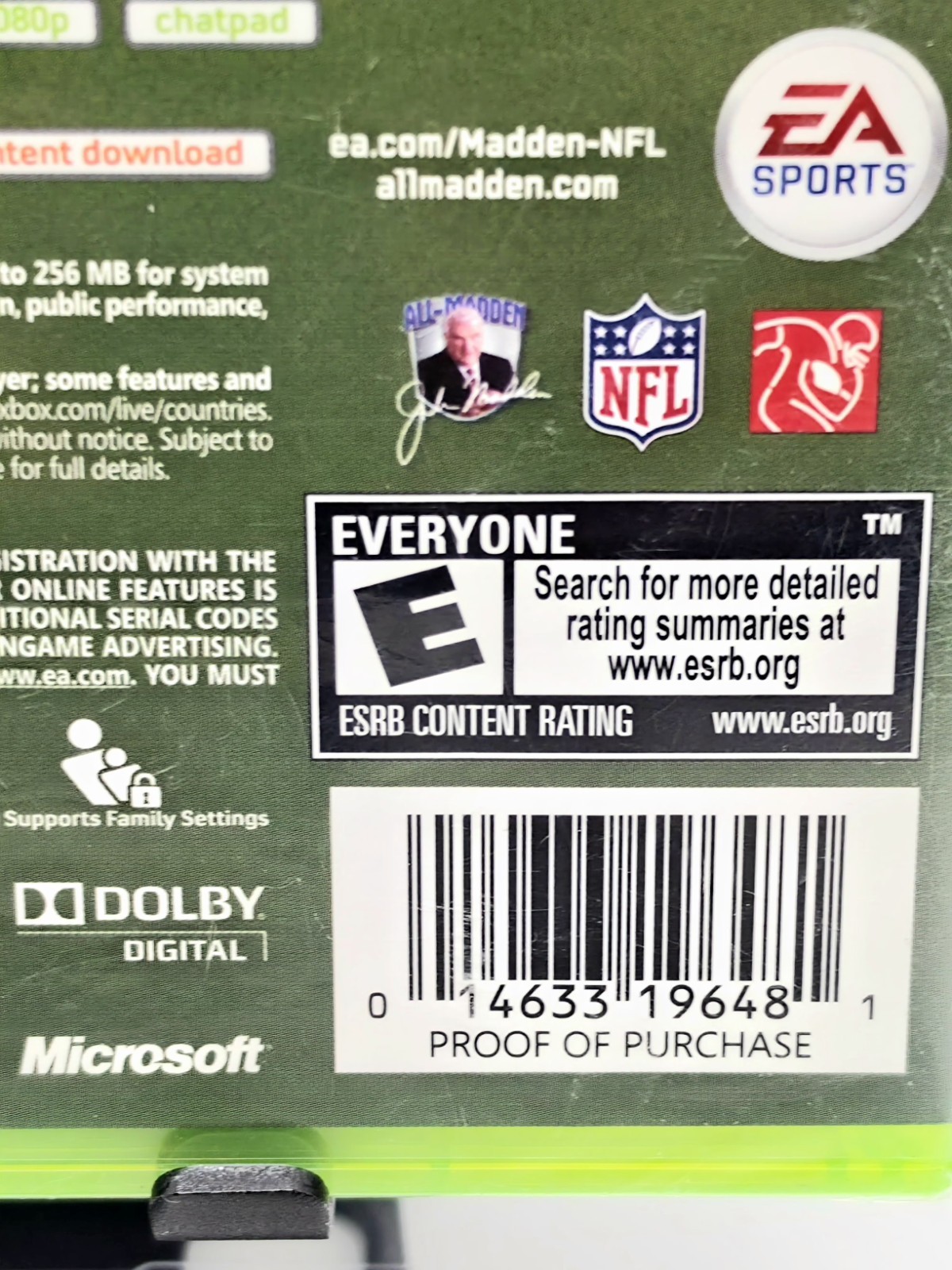 Madden NFL 12 Xbox 360 Brand New Factory Sealed EA Experience Rare Find