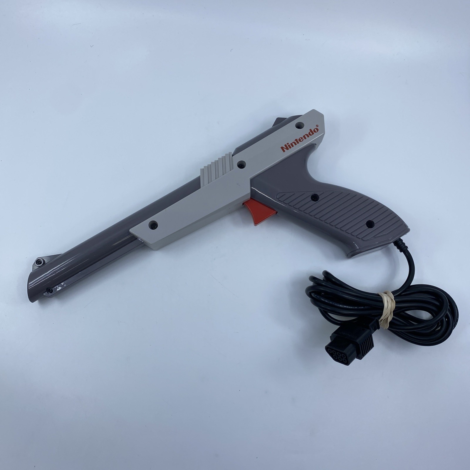 Nintendo NES Zapper Light Gun Gray OEM 1985 Tested Working Duck Hunt