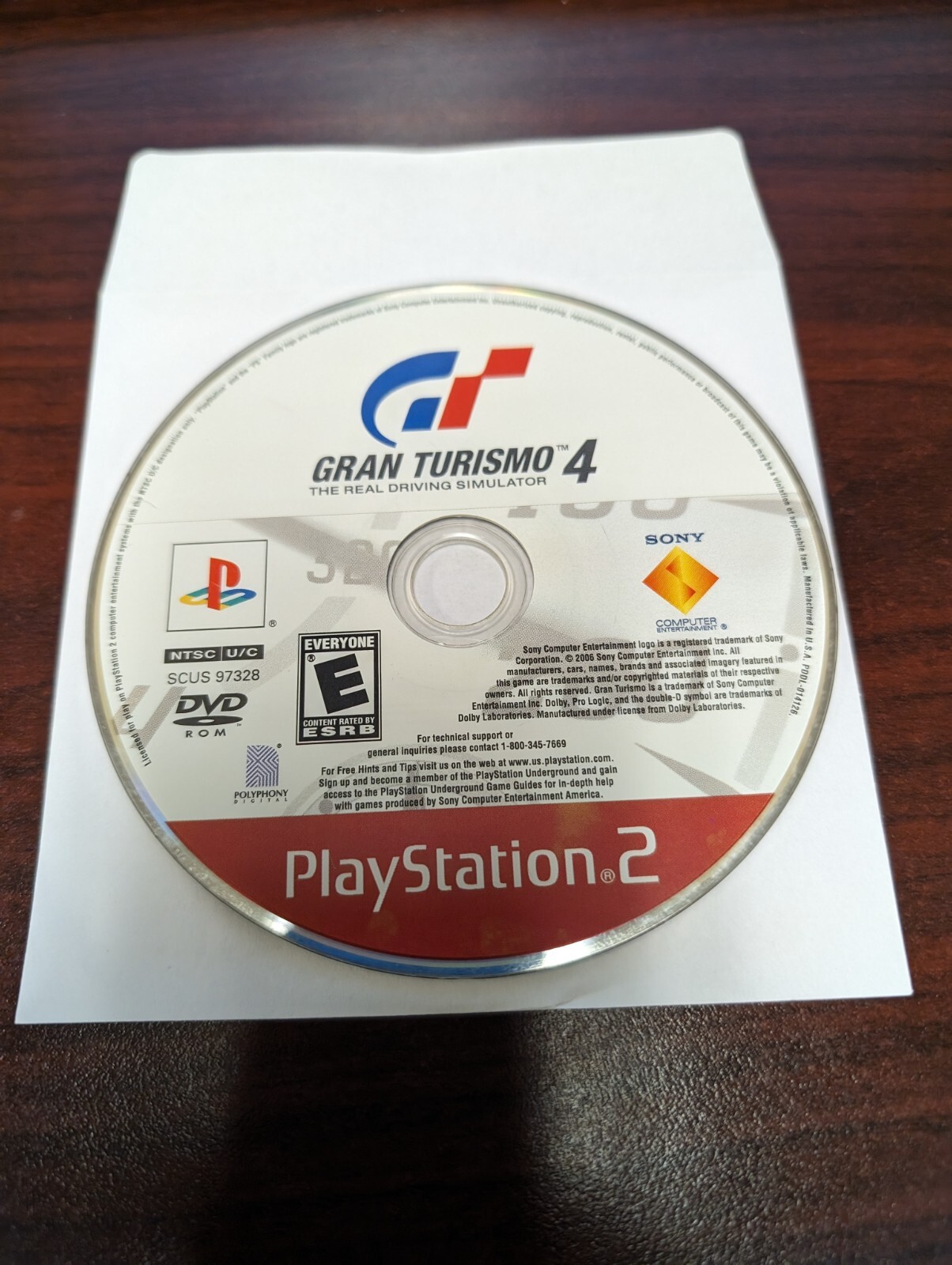 Gran Turismo 4 (PlayStation 2 PS2) NO TRACKING – DISC ONLY 5278