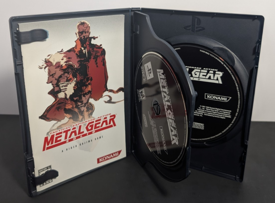 Metal Gear Solid: The Essential Collection – CIB – No Sleeve – PlayStation 2